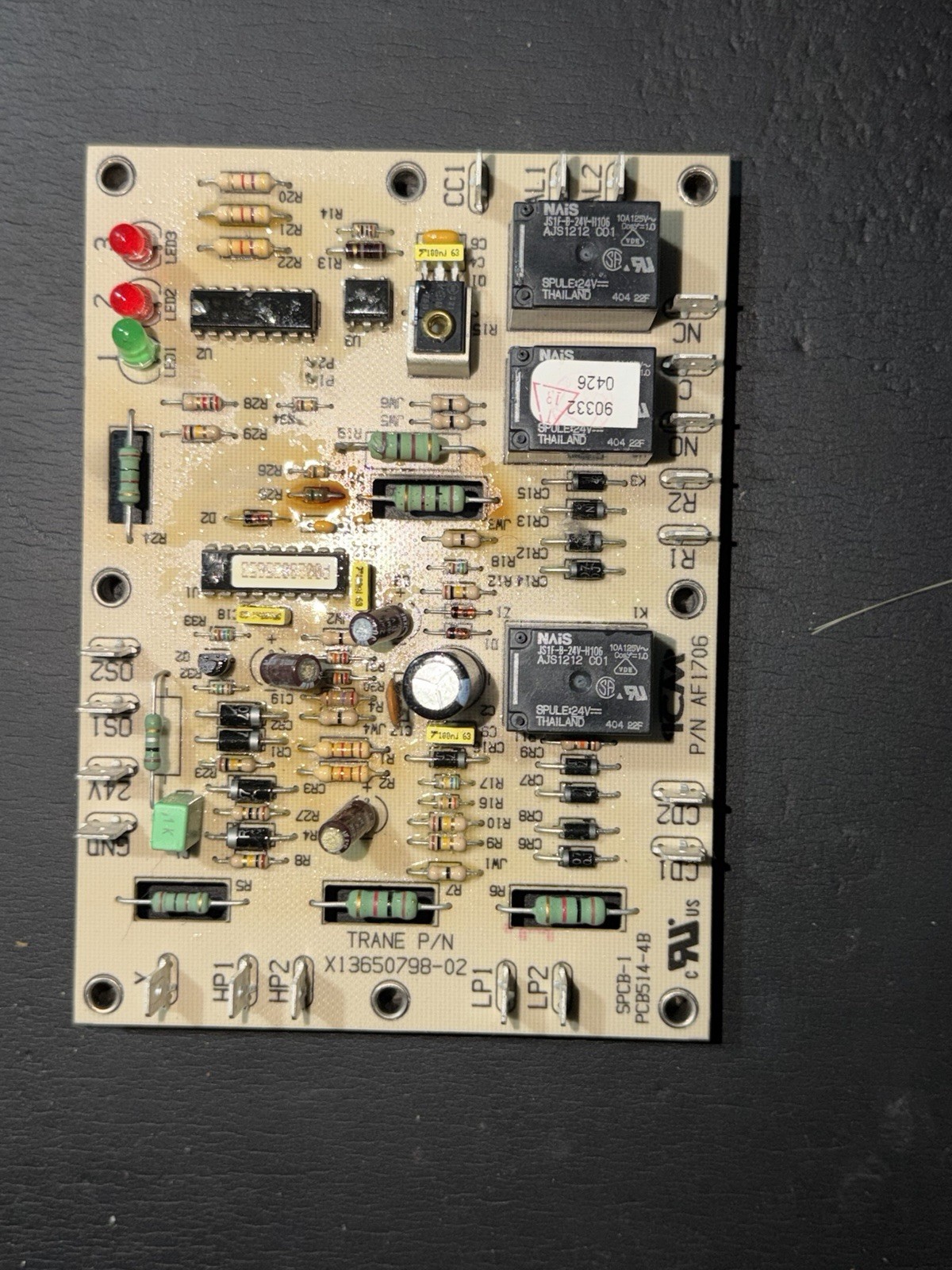 TESTED Trane X13650798-02 Circuit Board ICM Controls P/N: AF1706