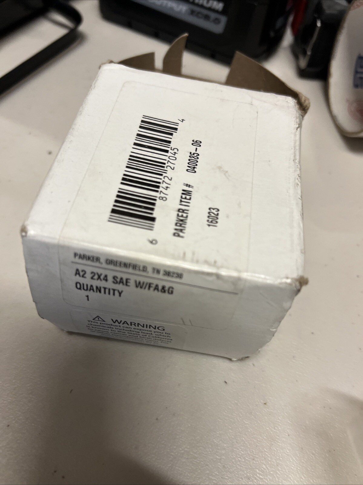 Parker Pressure ExpansionValve 040085-06 A2 2X4SAE W/FA&GParker