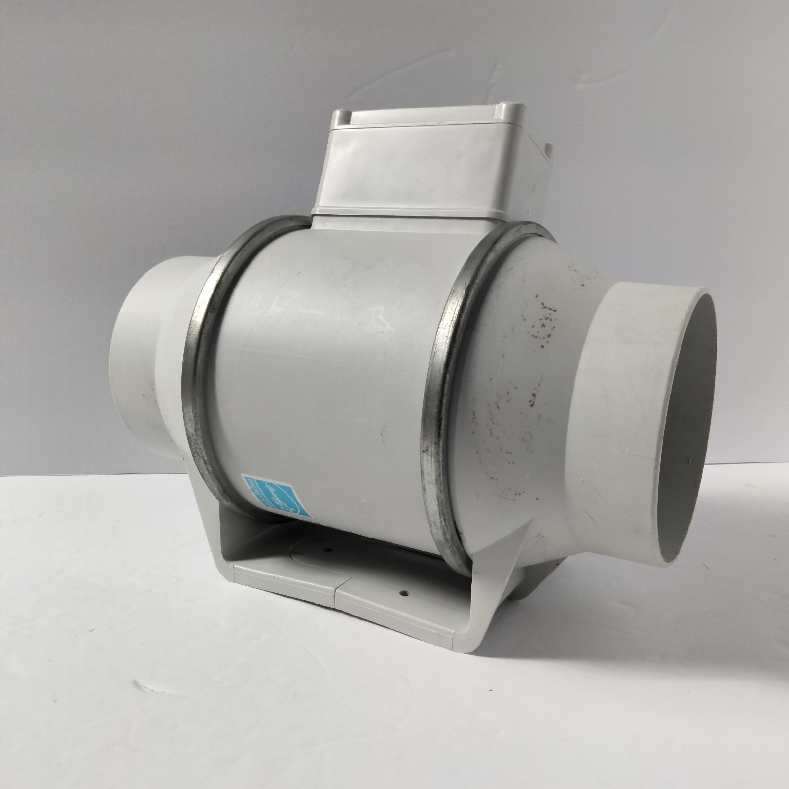 Soler & Palau (S&P) TD-100 mixed-flow inline duct fan, 4″, 120v, 35W, 0.45A