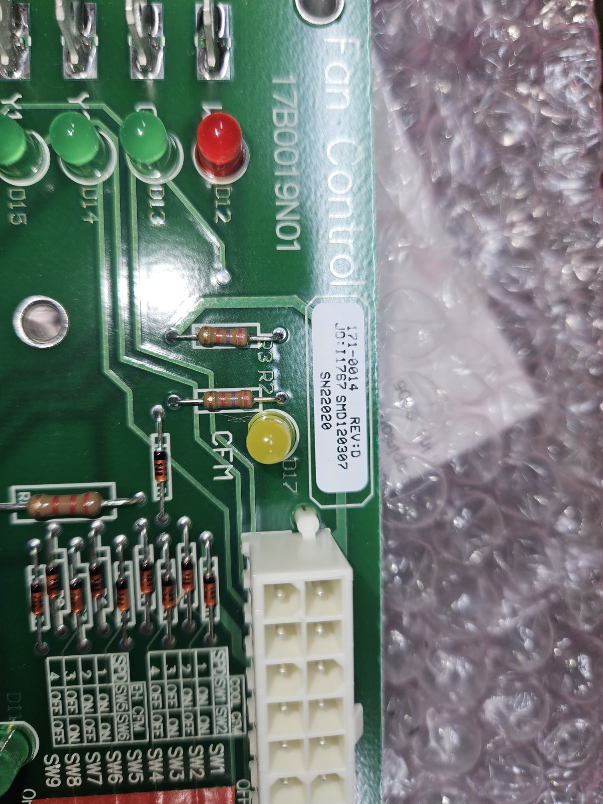 ECM Fan Control Board 171-0014 ClimateMaster 17B0019N01 Water Furnace