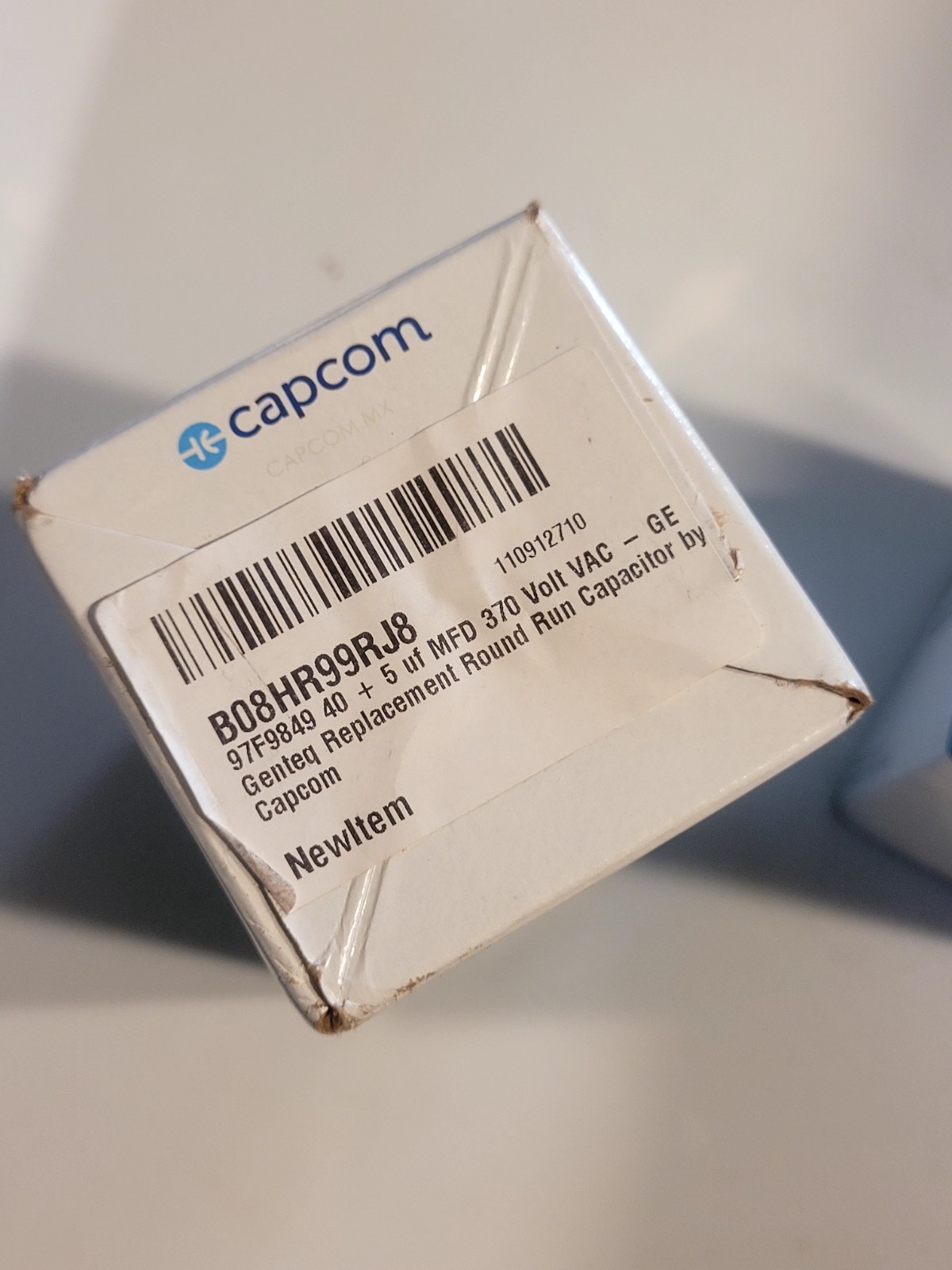 40 + 5uf 370 VAC GE Genteq Replacement Round Run Capacitor 97F9849 C3405R CAPCOM