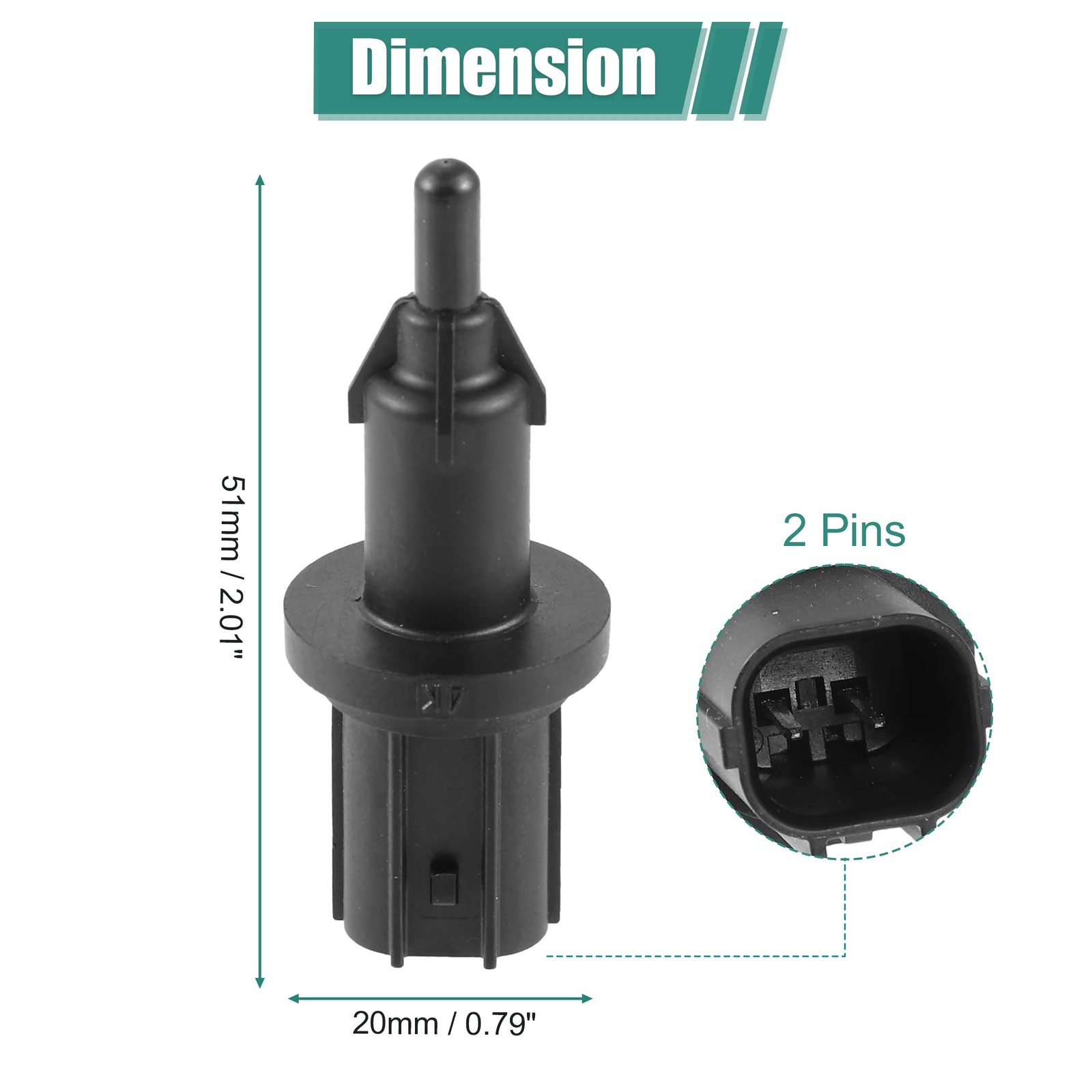 Car Air Intake Charge Temperature Sensor 37880PLC004 37880-PLC-004 for Honda …