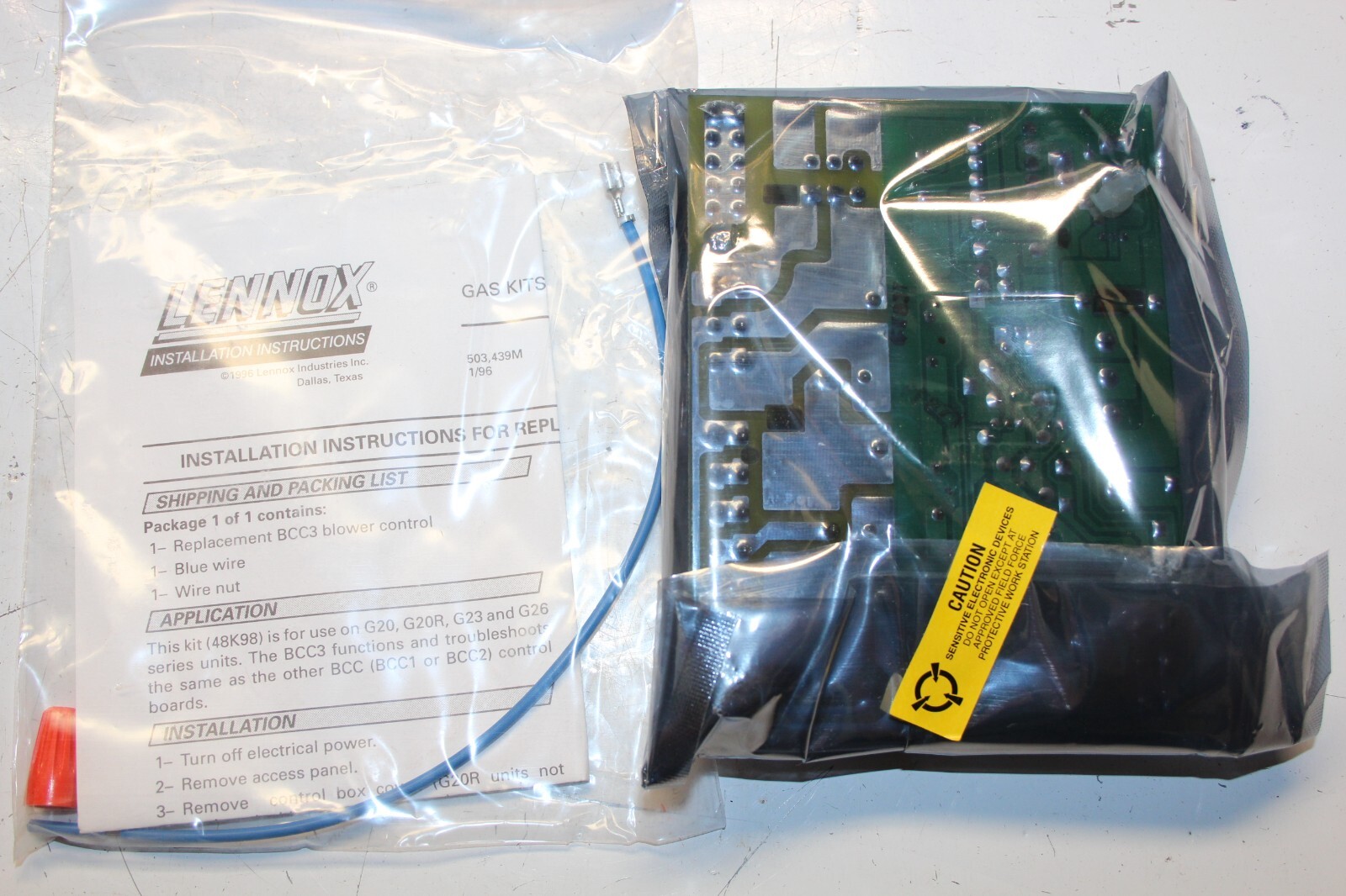 Lennox 48K98 Blower Control Board BRAND-NEW in the box