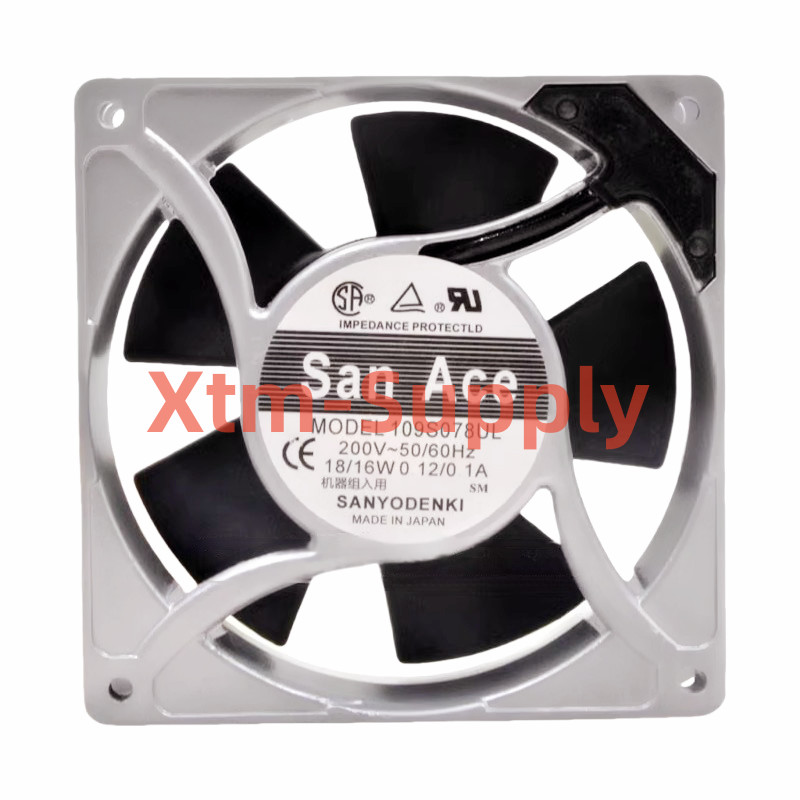 1pc brand new FOR SANYO Cooling Fan 109S078UL 200V 18/16W 0.12/0.1A 109S078UL