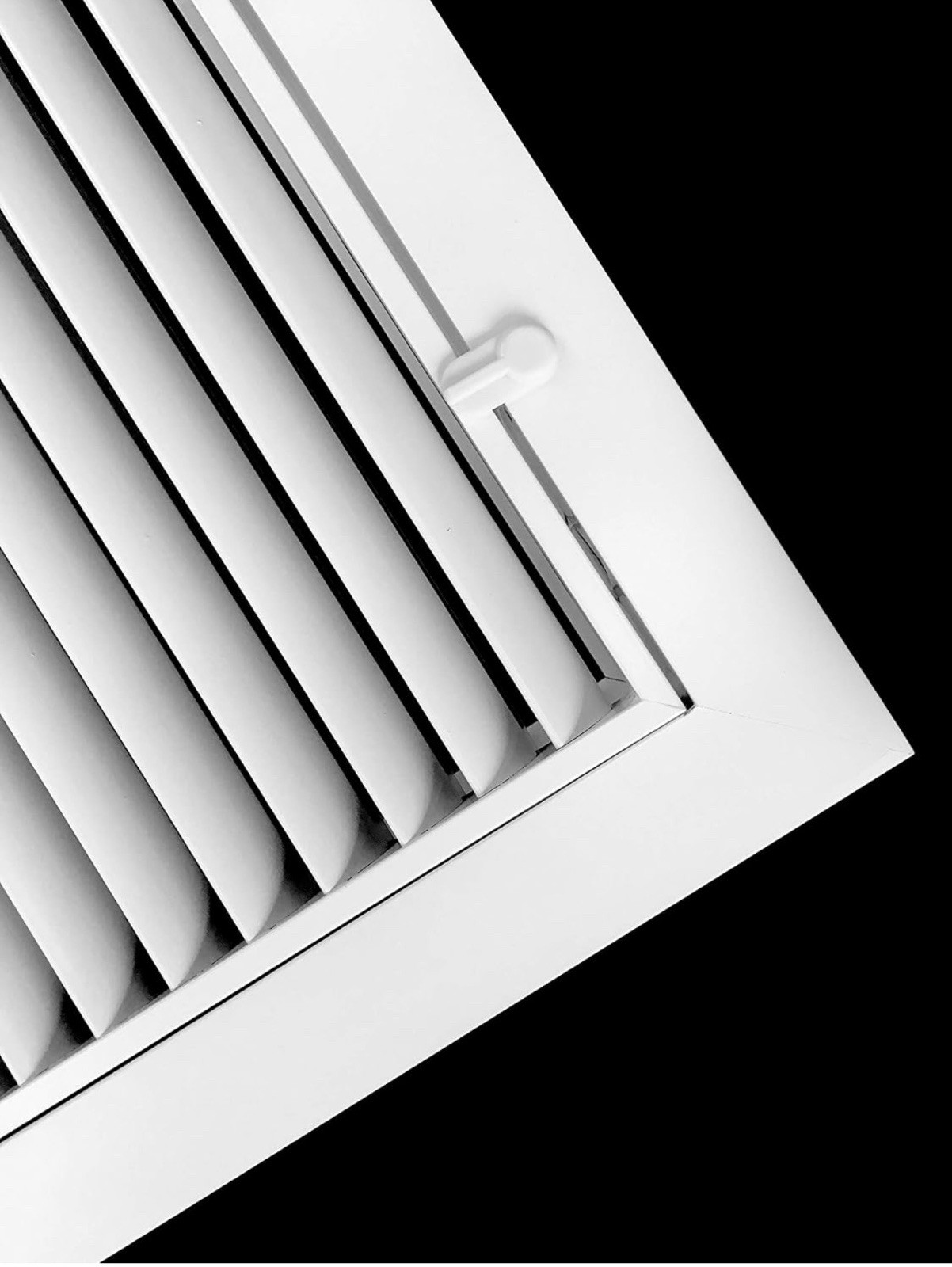 HVAC Premium 20″ X 18″ Aluminum Return Filter Grille for 1″ Filter, easy Airflow