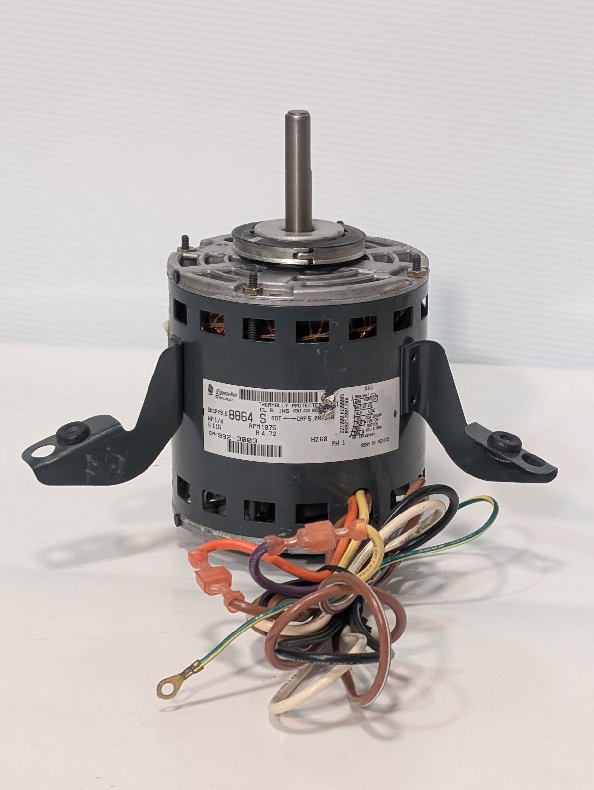 GE 5KCP29LG-8864-S Condenser Fan Blower Motor 1/4HP 115V 60Hz 1075RPM