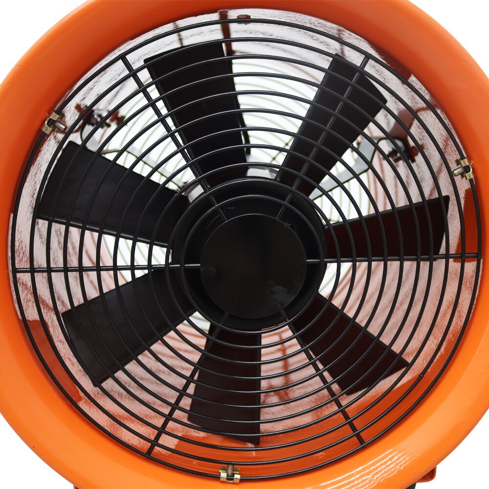 TECHTONGDA 12″ Electric Axial Fan Spray Booth Paint Fumes Blower 110V 77m³/min