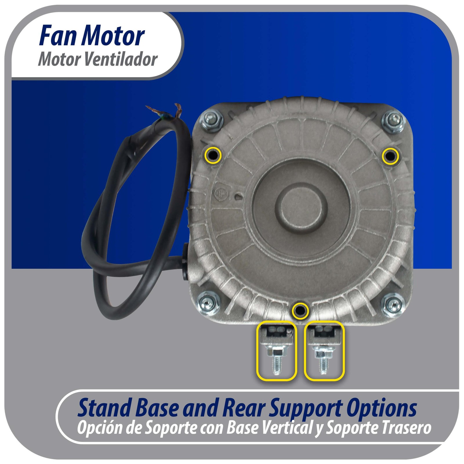 Appli Parts APFM-51E 5W refrigeration condenser and evaporator motor 115V 60Hz 0