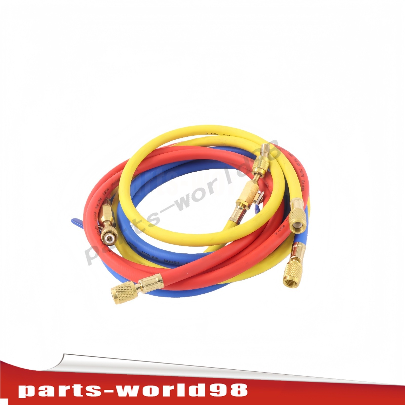 For Yellow Jacket Plus II 72″ Charging Hose Set 1/4″ HVAC AC Refrigerant Hoses