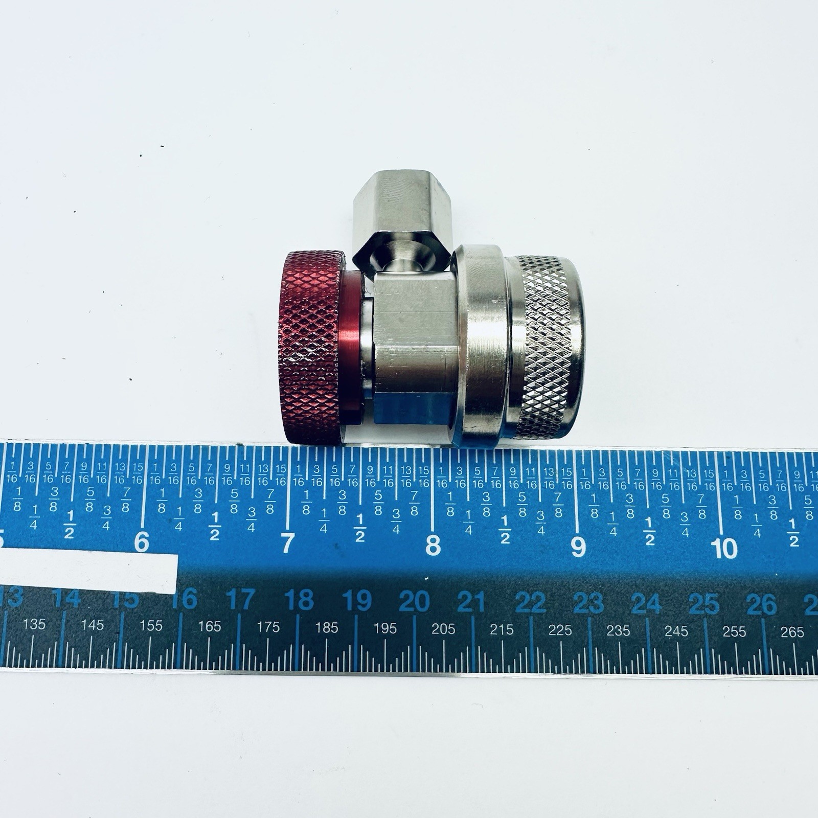 Parker RC01C-003 Quick Coupler Automotive Service Connector, Red, Female