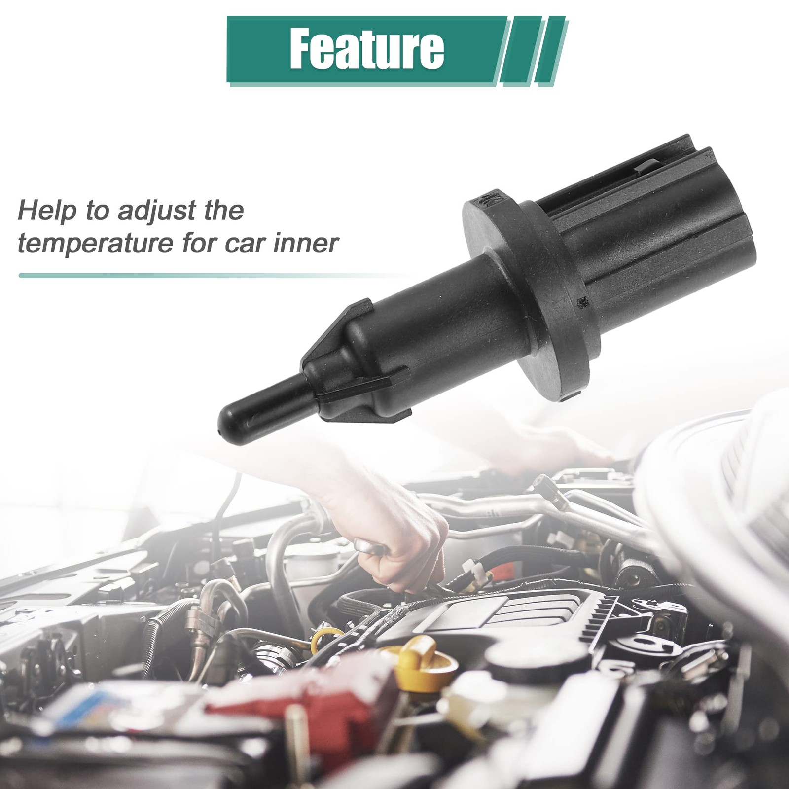 Car Air Intake Charge Temperature Sensor 37880PLC004 37880-PLC-004 for Honda …