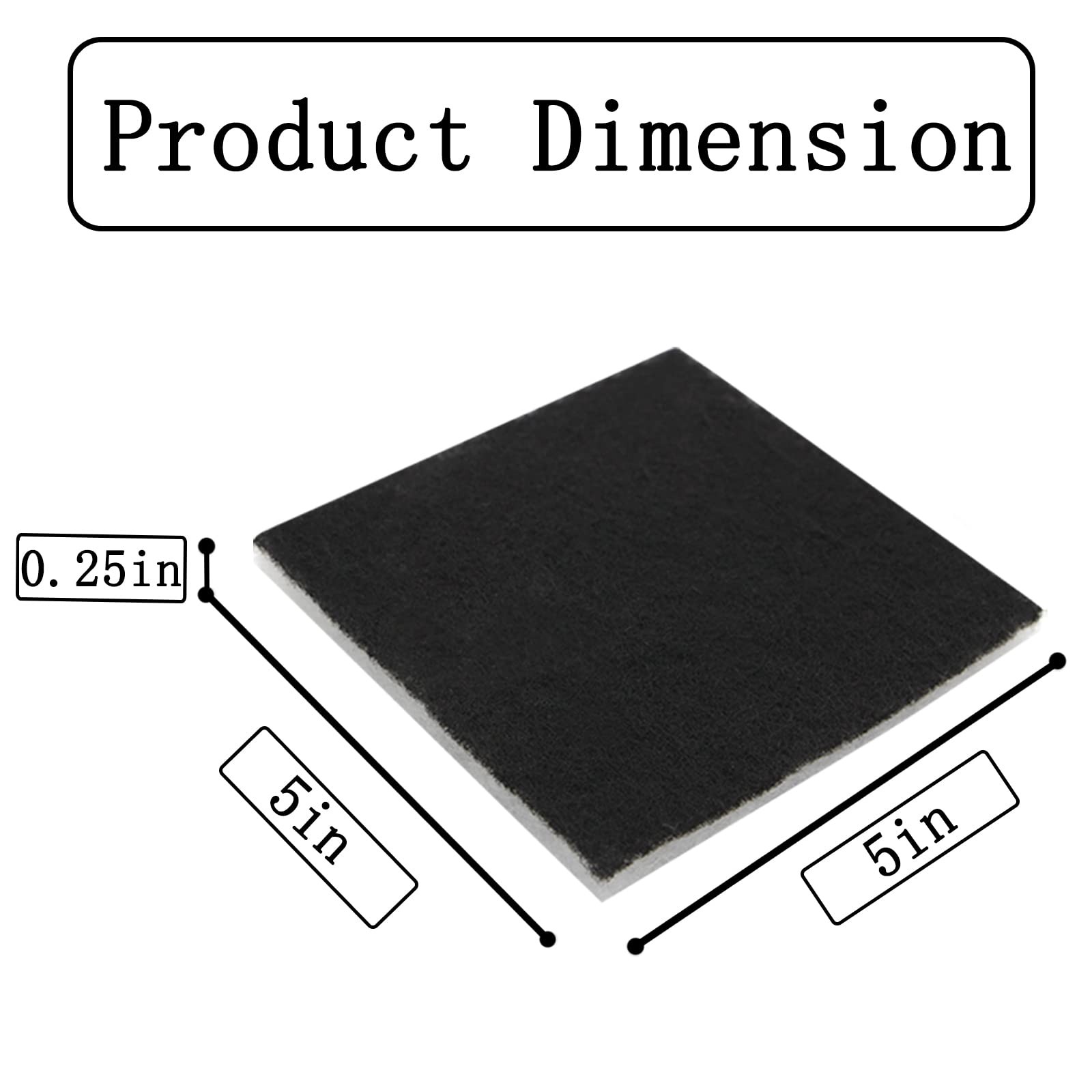 8-Pack CF-1 Foam Filters Compatible with Kenmore Sears Black & White
