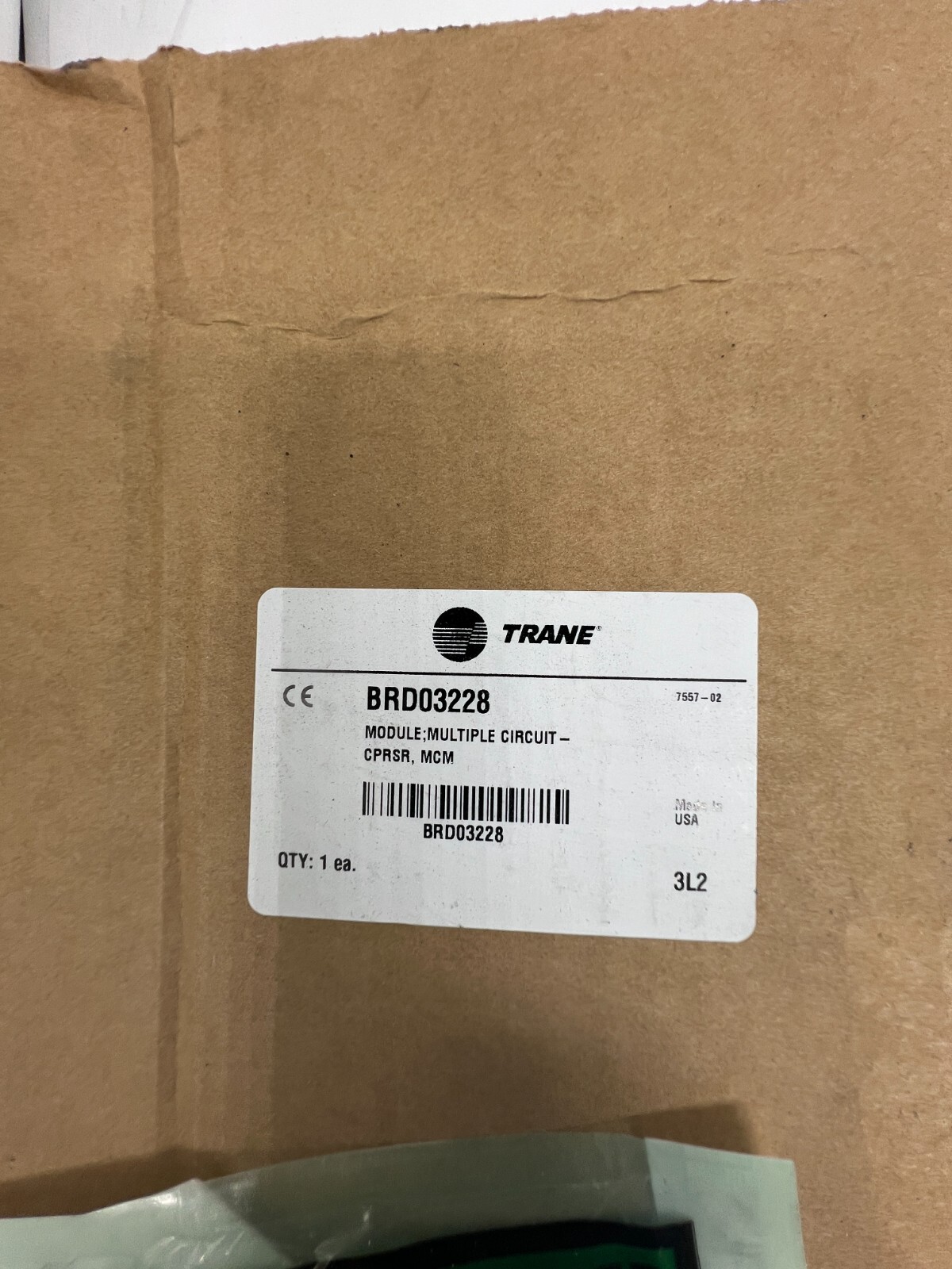 Trane Control Board, Multi-Circuit Compressor BRD03228 For Zone/Roome Sensor