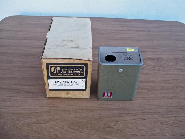 HONEYWELL / SID HARVEY’S REMANUFACTORED SWITCHING RELAY R520-32R R845A NIB