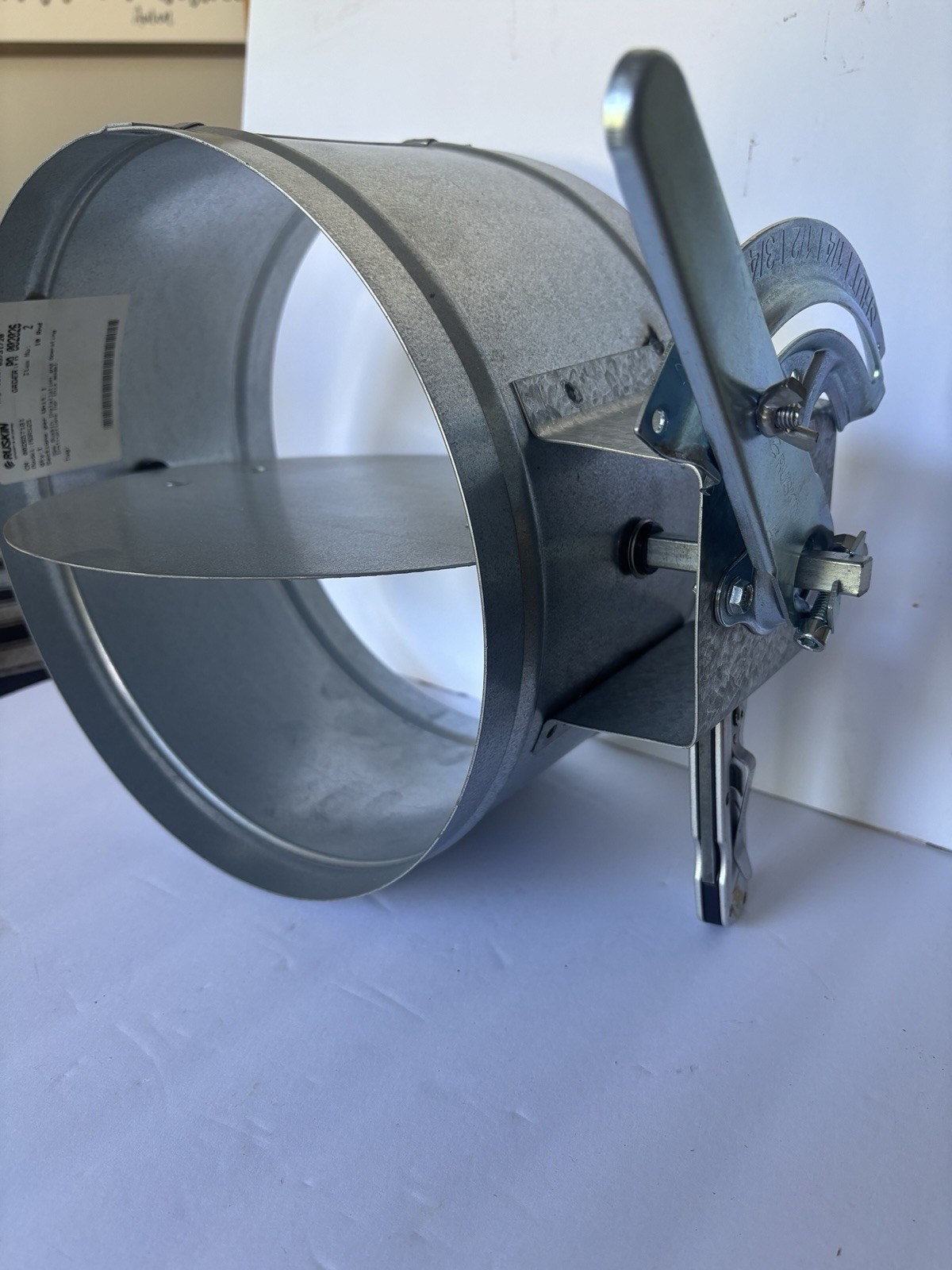 RUSKIN MDRS25 ROUND MANUAL BALANCING DAMPER 12 Inch Round Hvac Supplies￼