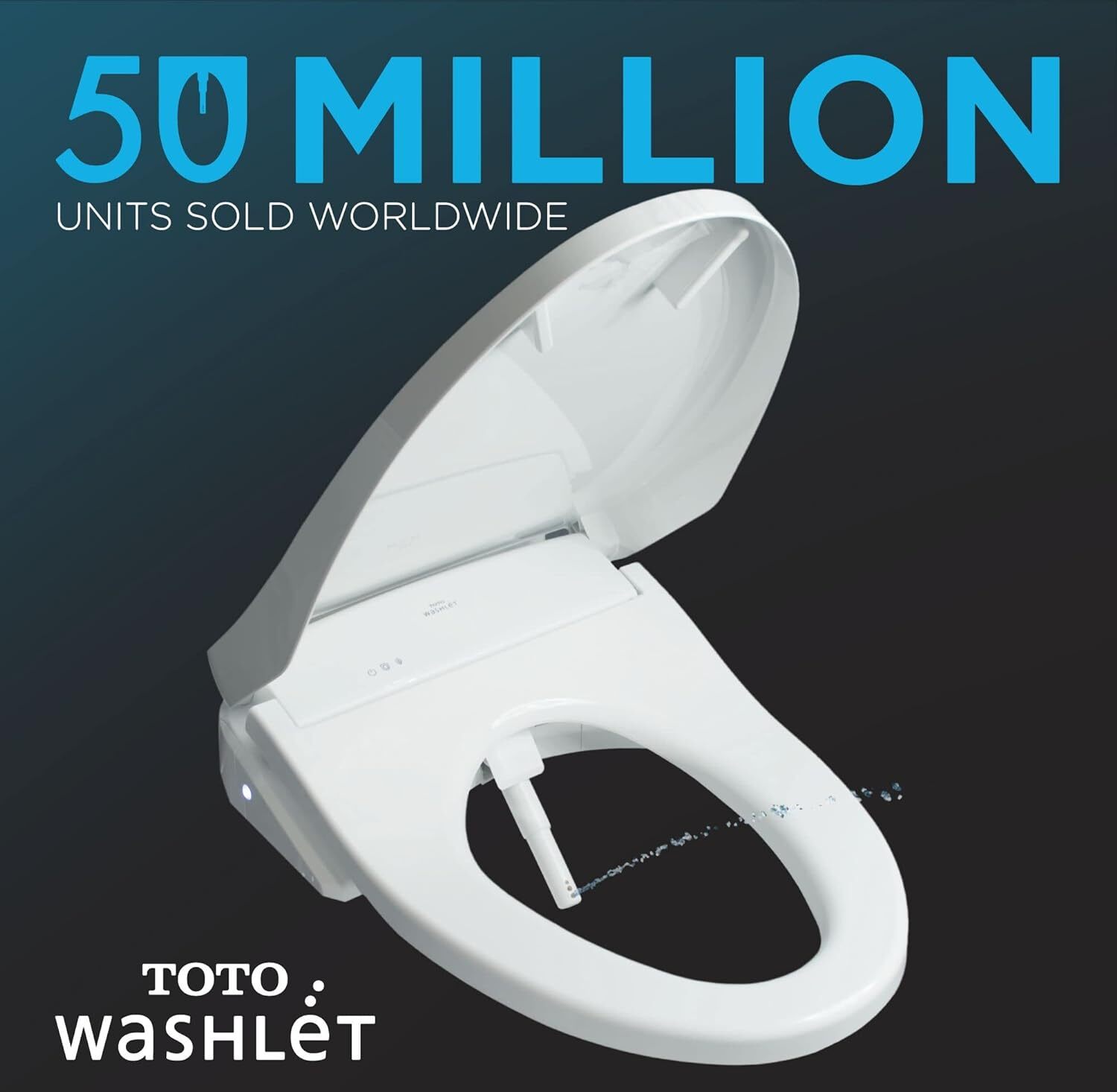 Toto Washlet S550E Bidet Toilet Seat With Ewater+ And Auto Open/Close