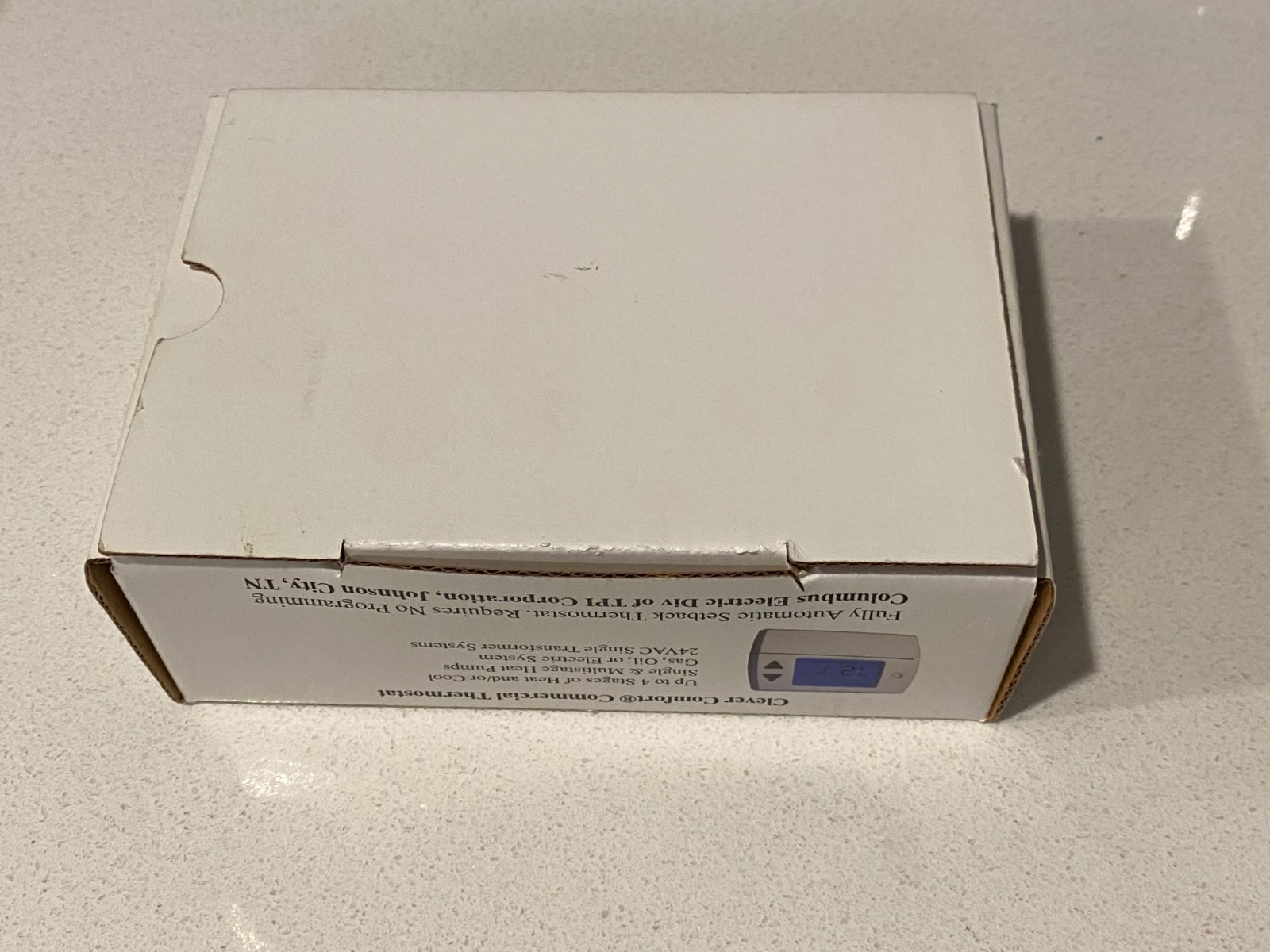 TPI SDHW1001 Clever Comfort Commercial Thermostat Heat Pump HVAC Wired 24VAC NEW