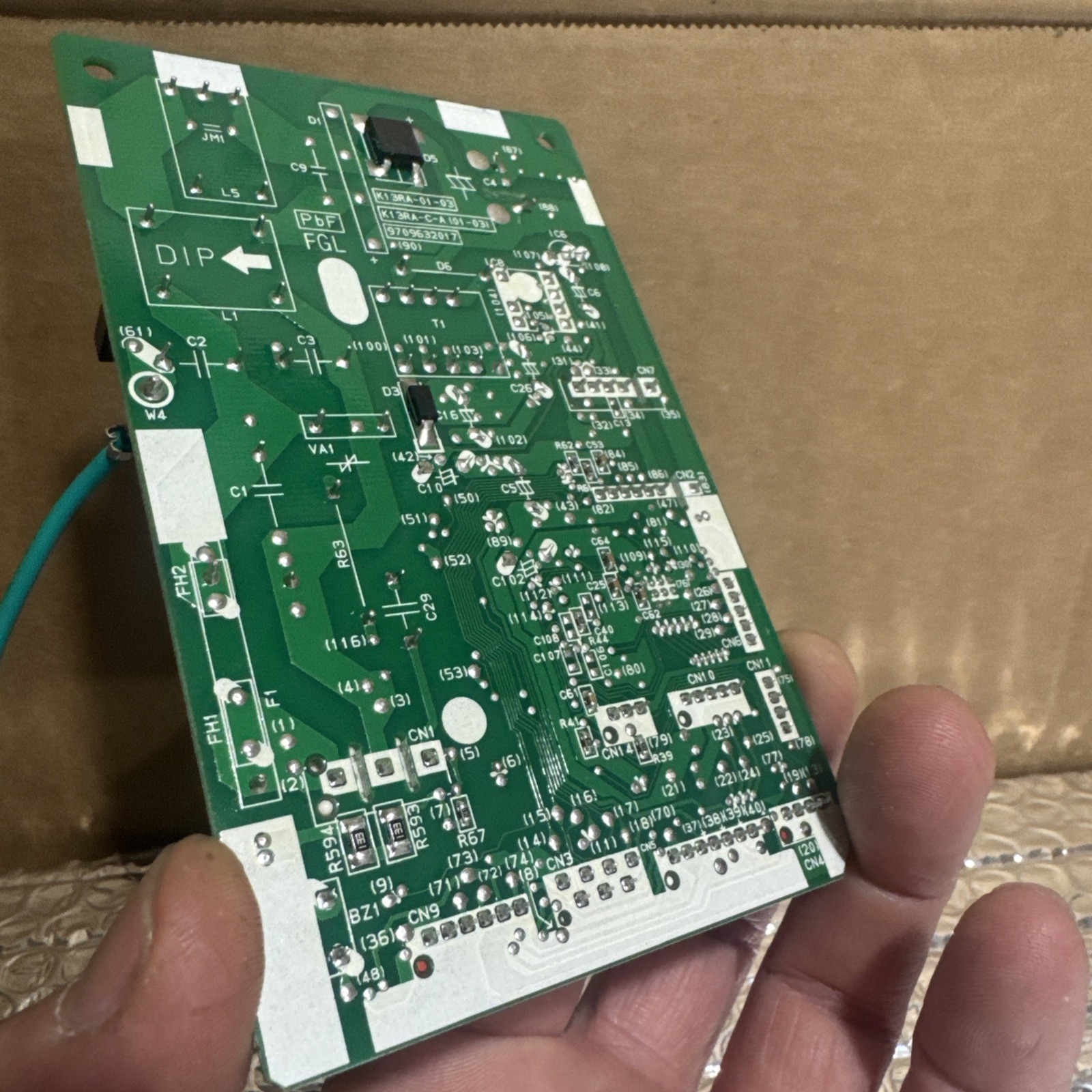 Fujitsu OEM Control Board K13RA-1400HSE C4 | TAM RT1546 R19 | HVAC PCB