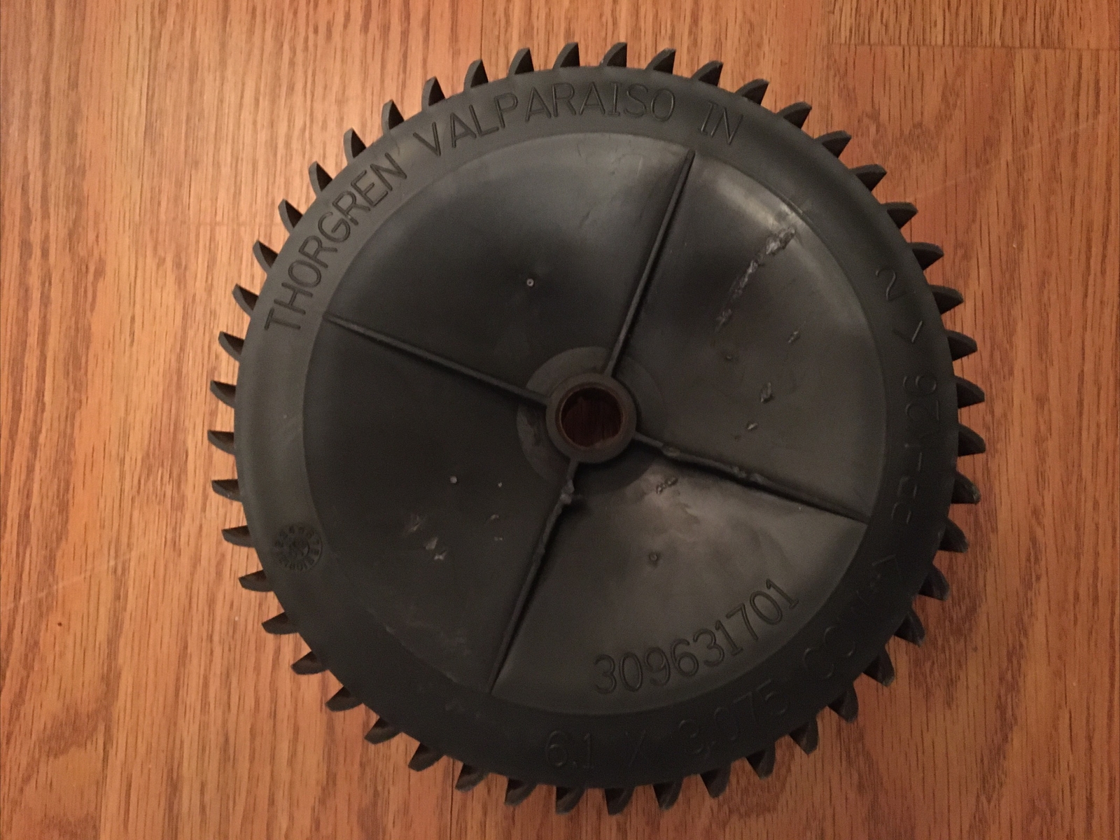THORGREN VALPARASIO IN Blower Wheel 7.1 x 3.075 in shaft 1/2 for Frigidaire ac