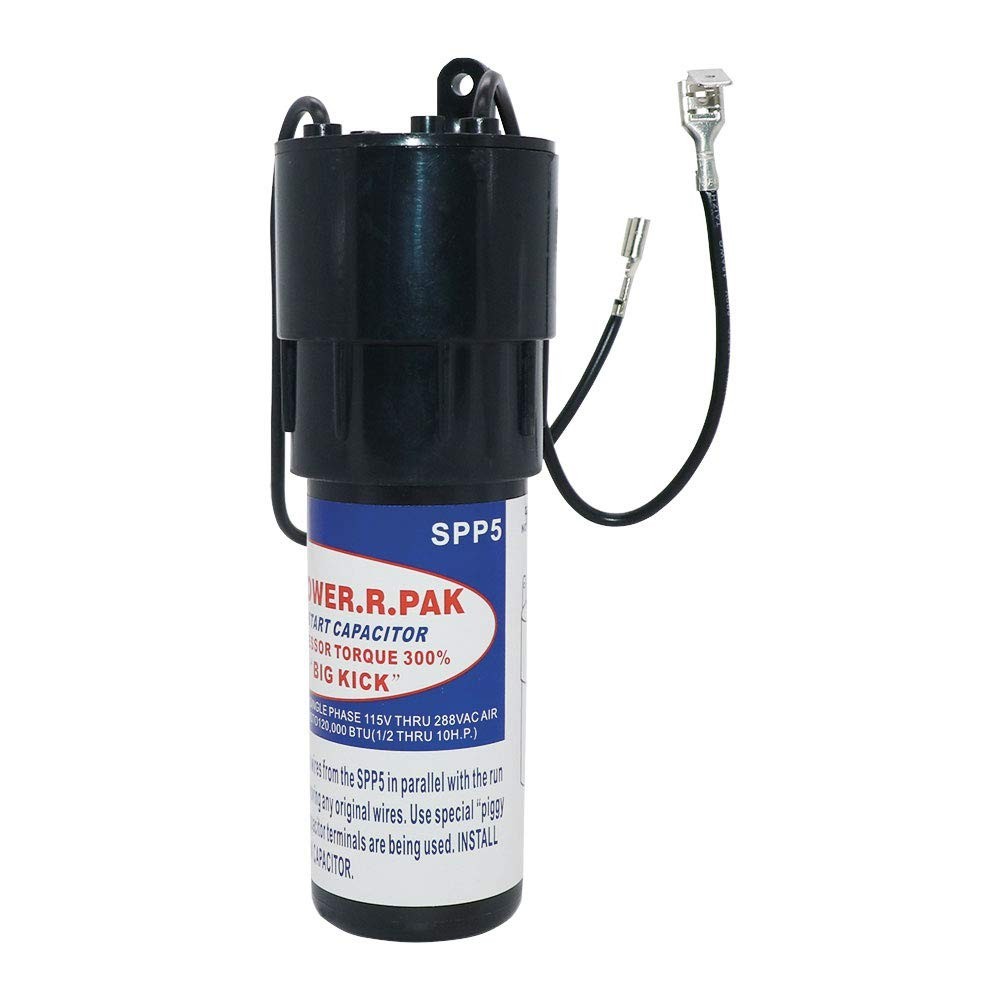 Hard Start Capacitor Relay 1/2-10 H.P. 115-288V AC