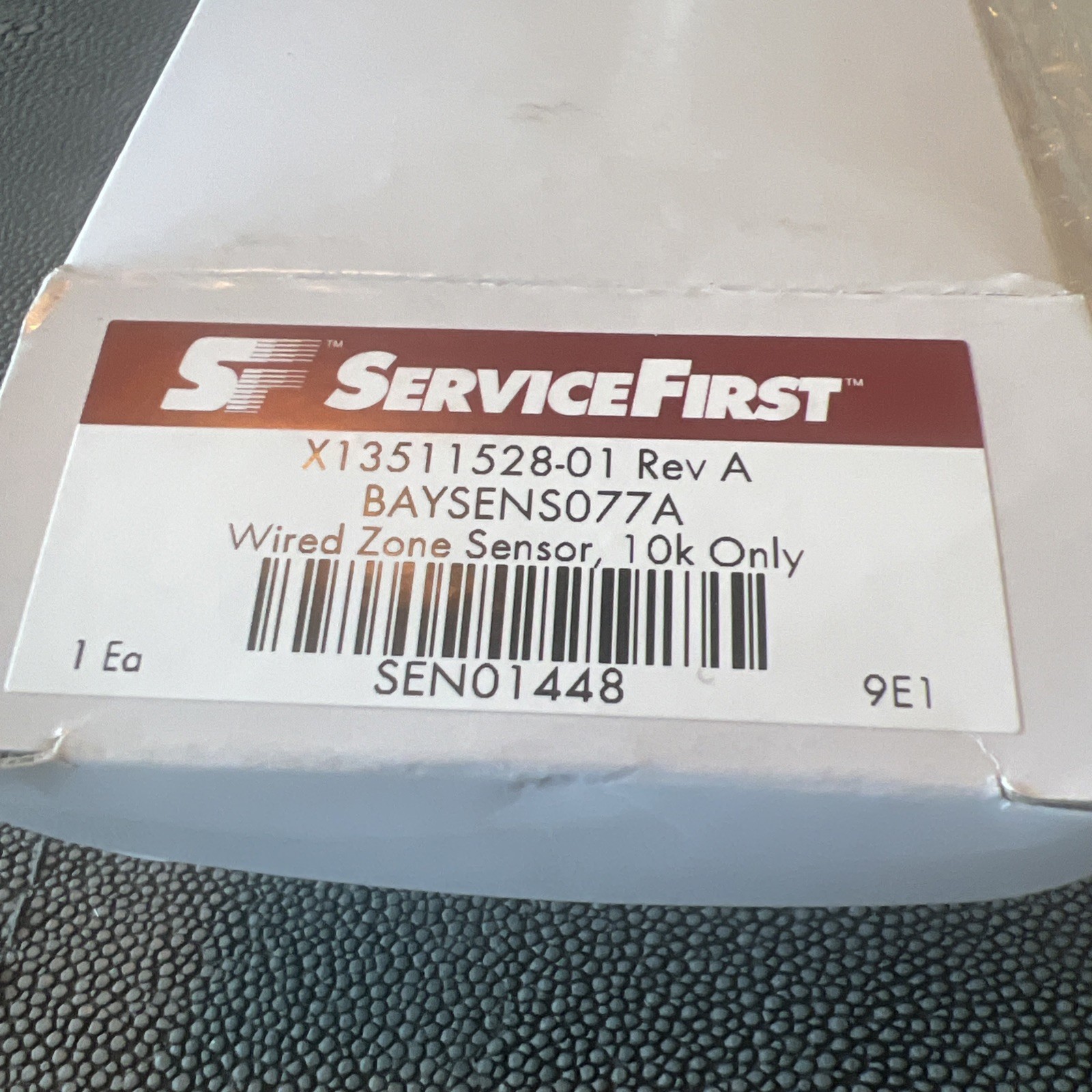 Trane Service First X13511528-01 Rev E Wired Zone Sensor BAYSENS077A NIB Free Sp