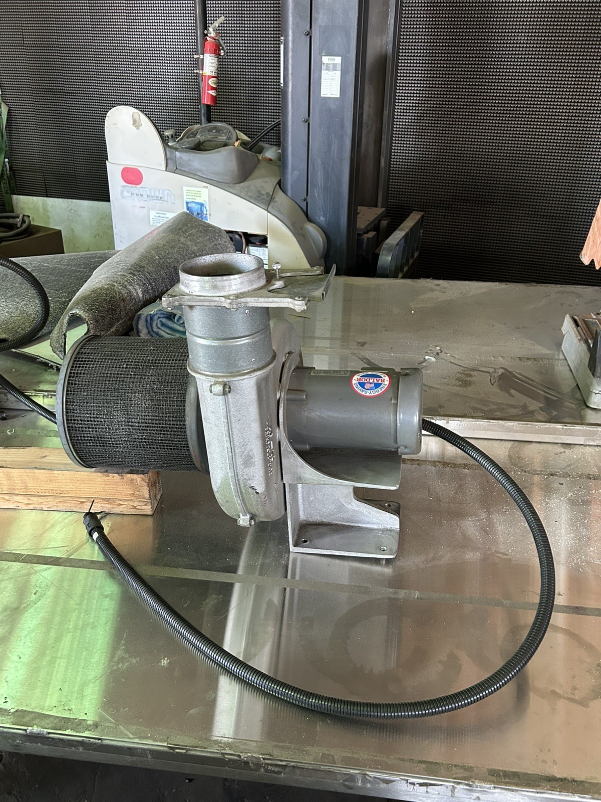 American Fan AF-10 Centrifugal Blower w/ Baldor 3ph .5hp Motor 220/440V 1425 rpm