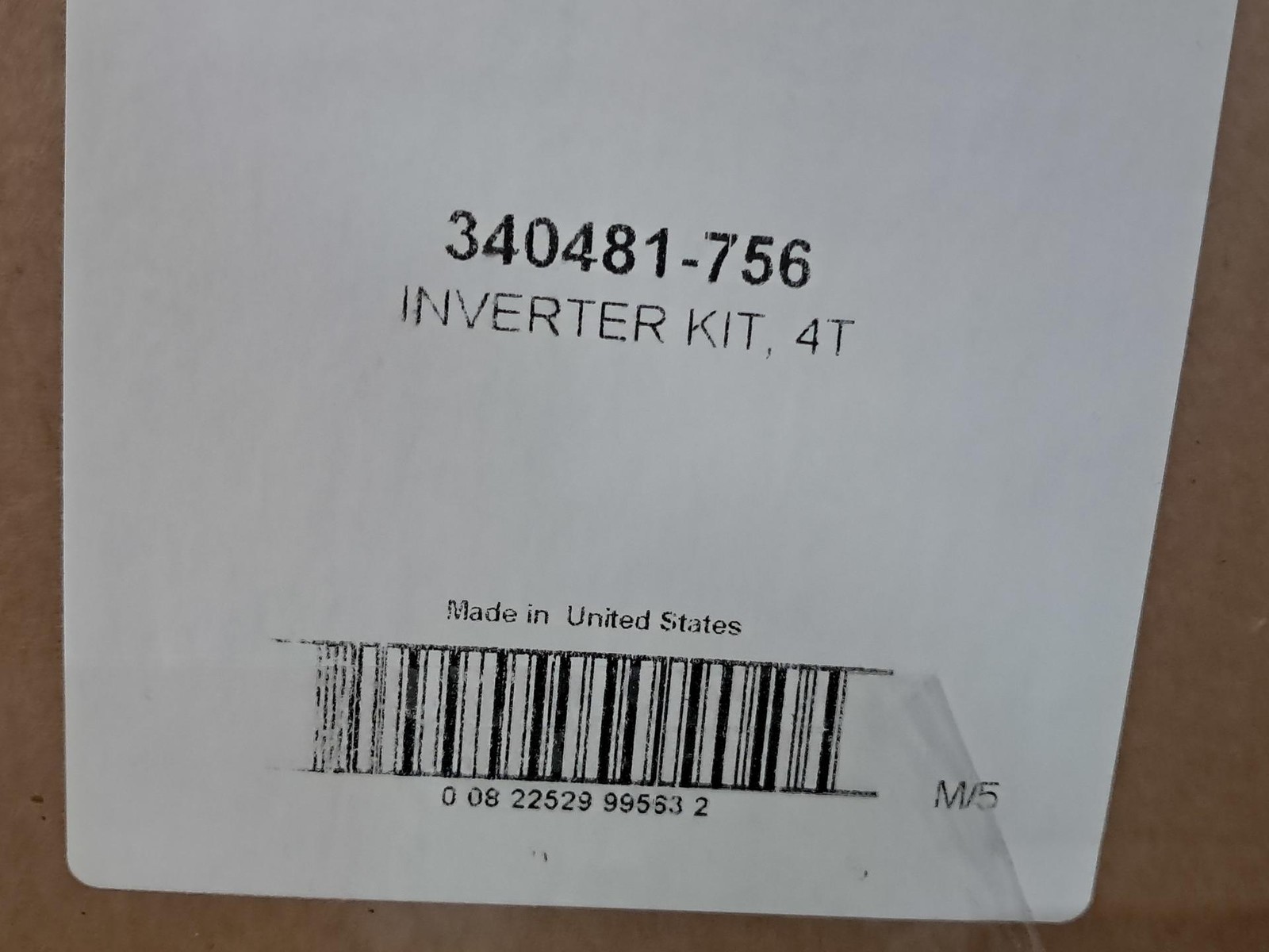 Carrier 340481-756 HVAC Inverter Board Kit 4T Heating/Cooling