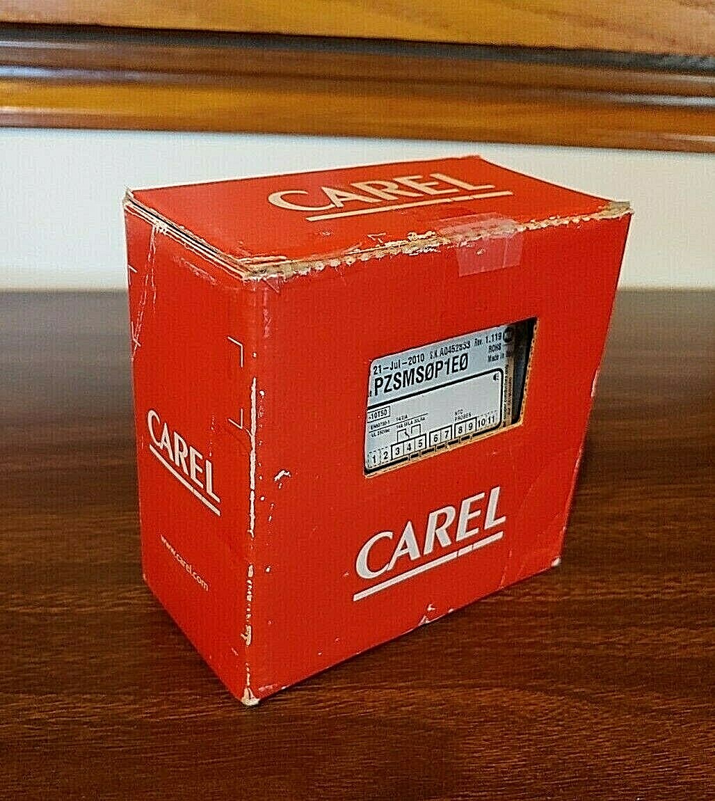 REFRIGERATION CONTROLLER-CAREL # PZSMSOPIEO w. LED DISPLAY w/o sensor wires-NEW