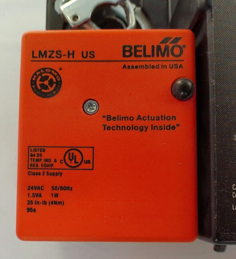 Belimo LMZS-H US + Reliable Controls Mach-Air VAV Controller