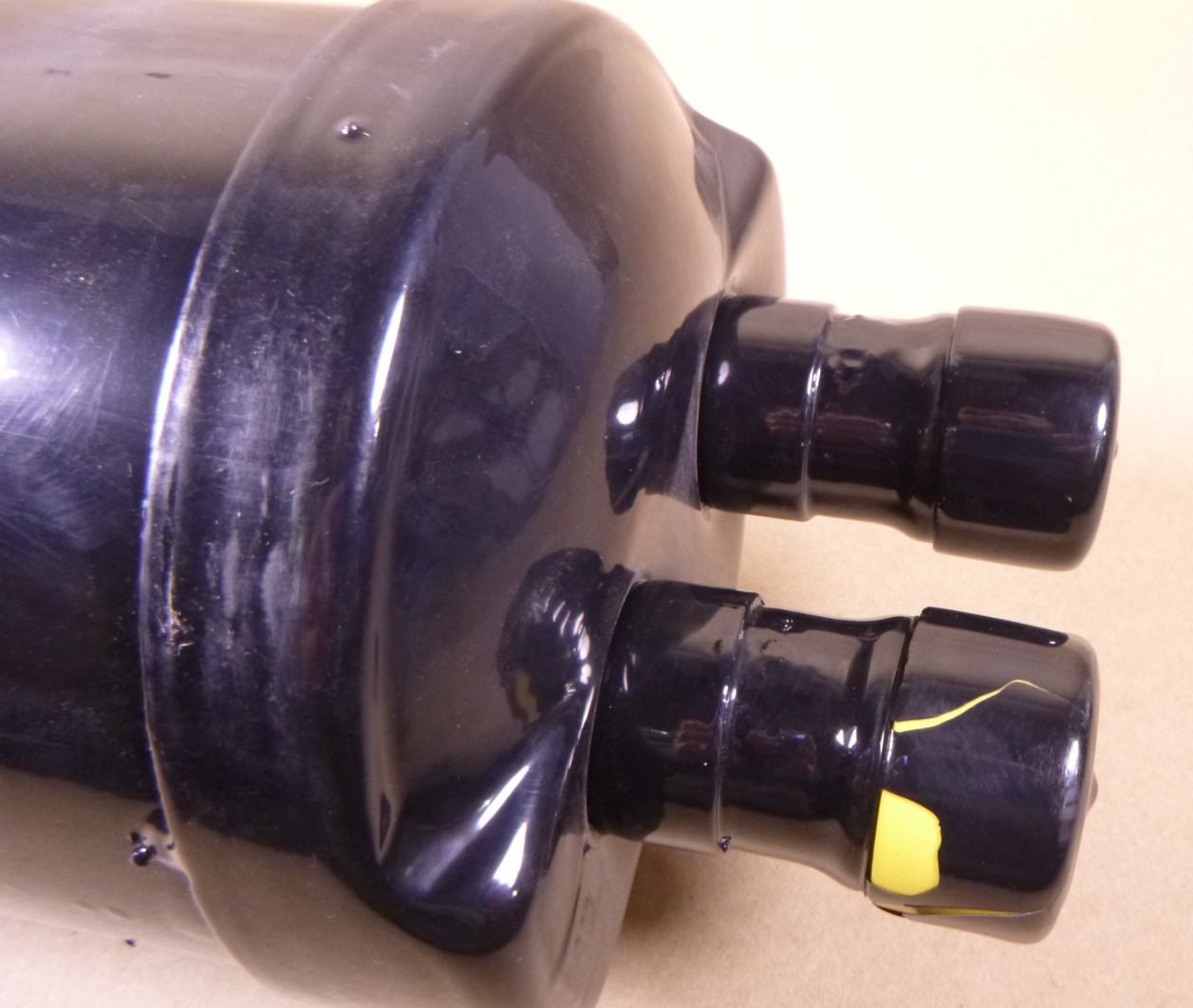 Refrigeration Research 6″ X 24.8″, 1-3/8″ Line Vertical Suction Accumulator 3743