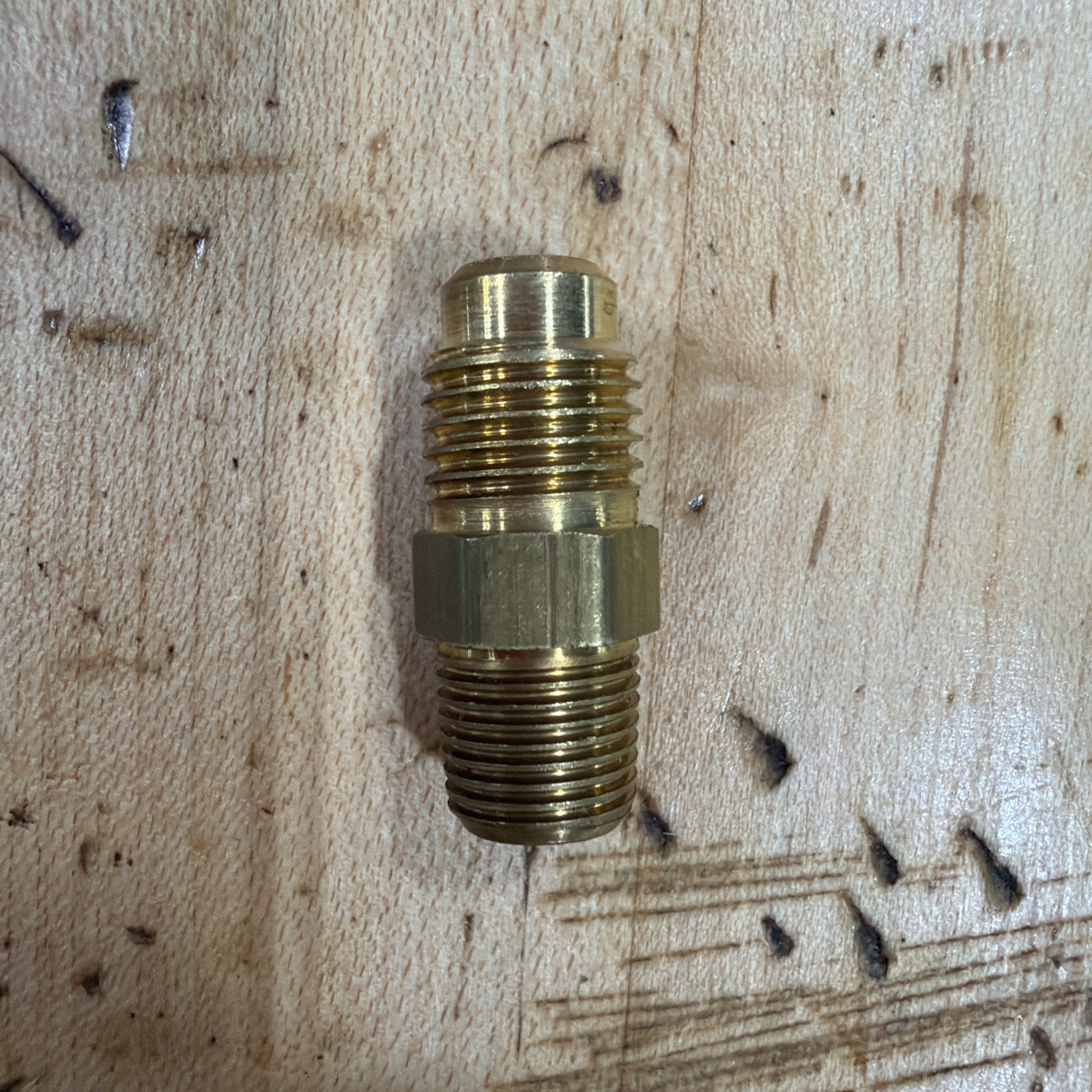 Lot Of 16 – Brass Access Valve HVAC-Refrigeration – 1/4” Male Flare X 1/8” MPT
