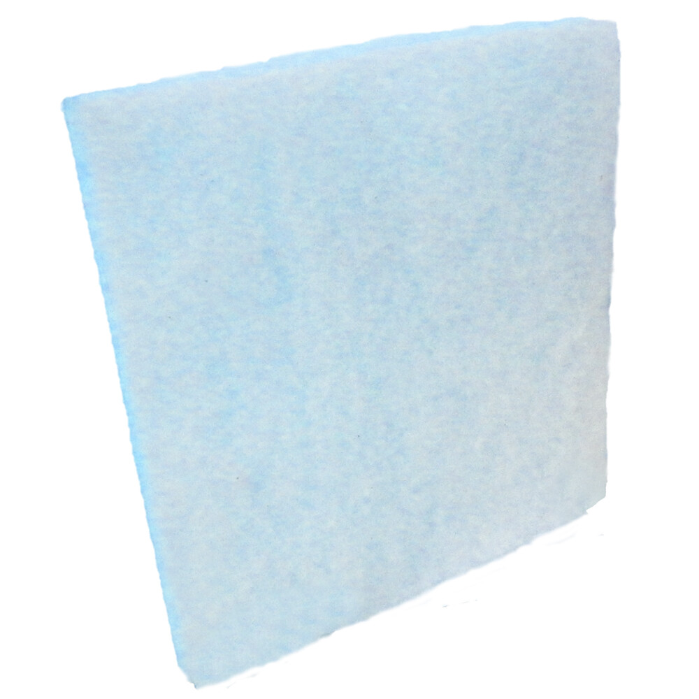 HVAC/Air Filter Media Roll Blue/White MERV6 Polyester Media 1″ x 25″ x 6′