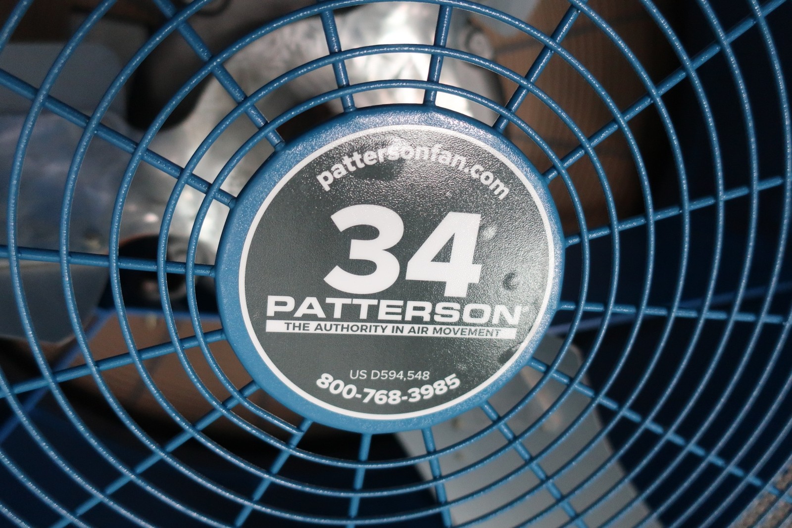 Patterson H34B High Velocity Fan 34in 17000cfm 208-230/460v-ac 3hp