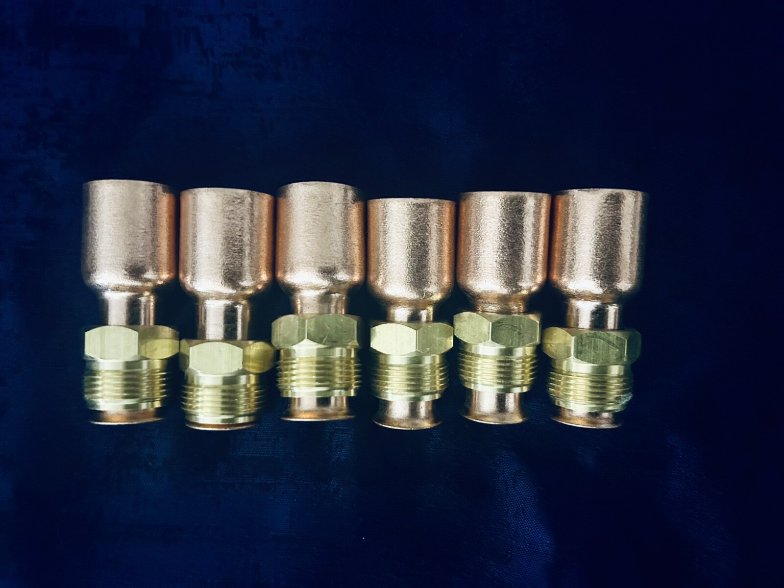 (6) Inverted Flare X 3/4 Female Sweat Fittings