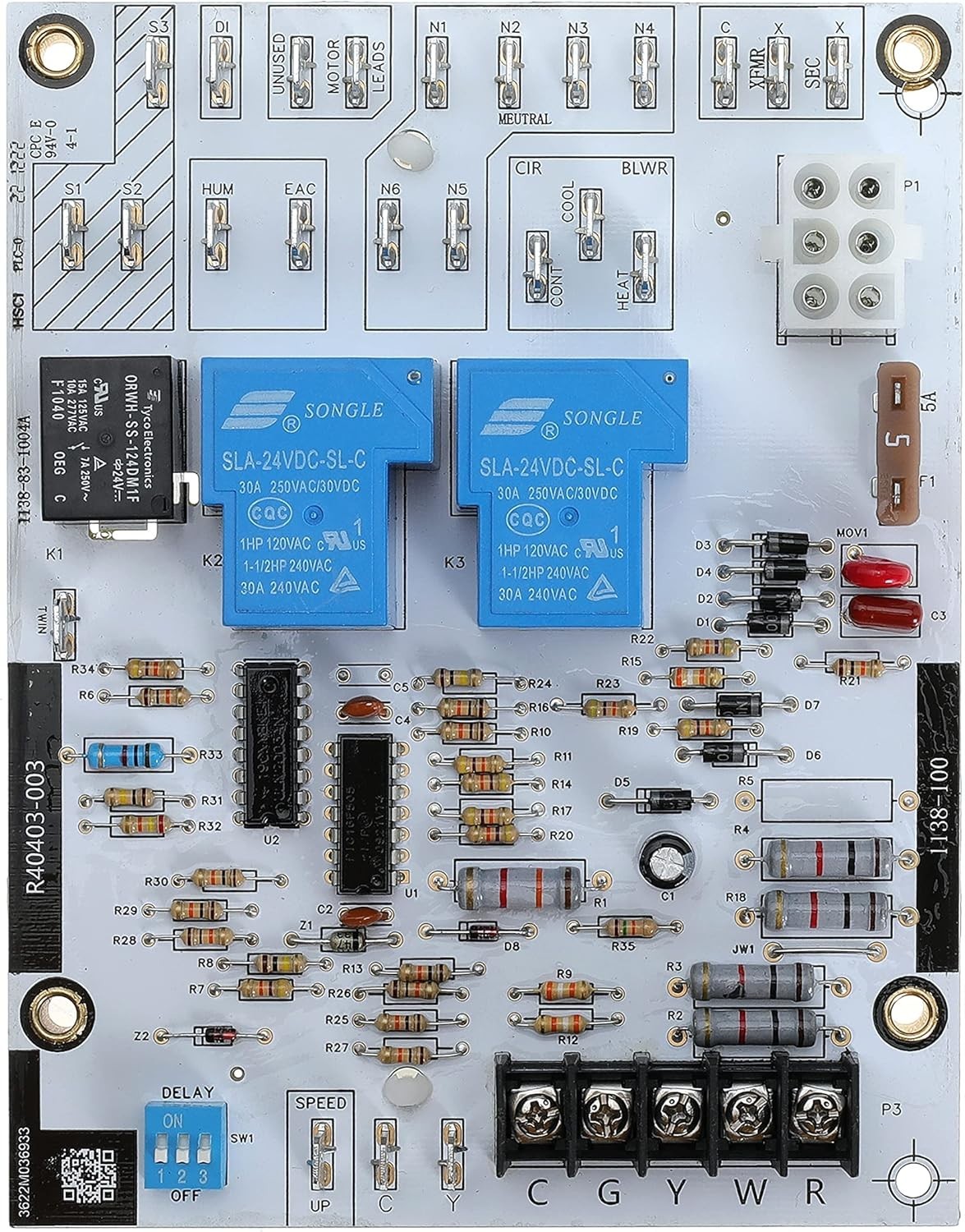 R40403-003 Blower Control Board for Concord, Armstrong, Honeywell