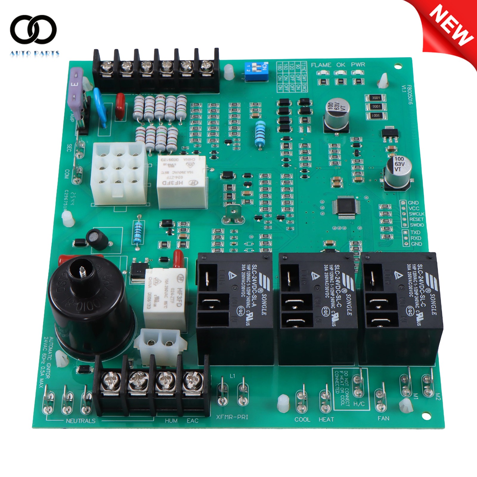 Furnace Control Board 62-24140-02 62-24140 Ignition Control Circuit Board ICM292