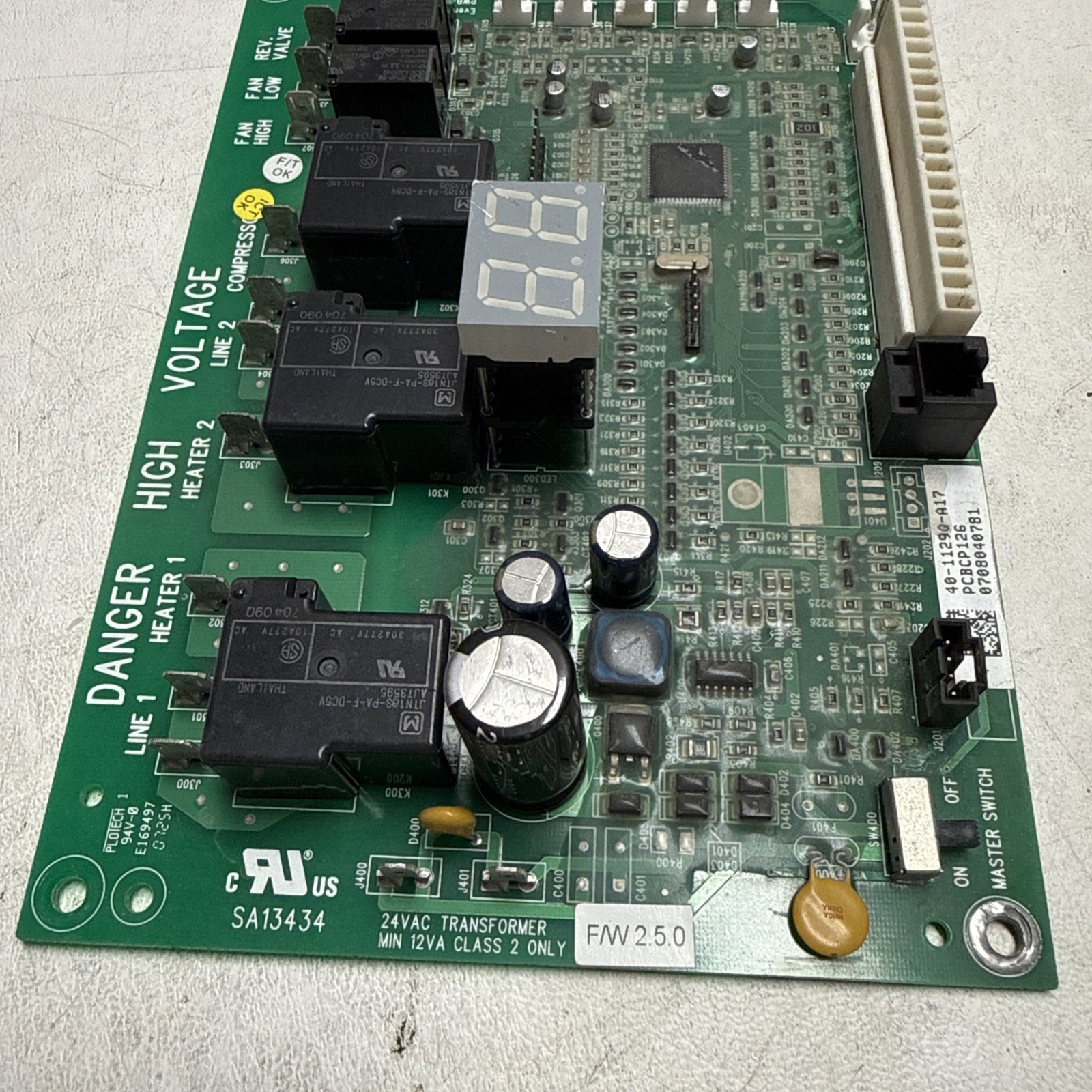 Amana PWB-1244A4-0000 40-1129Q-A17 PCB Control Board with Display PCBCP126
