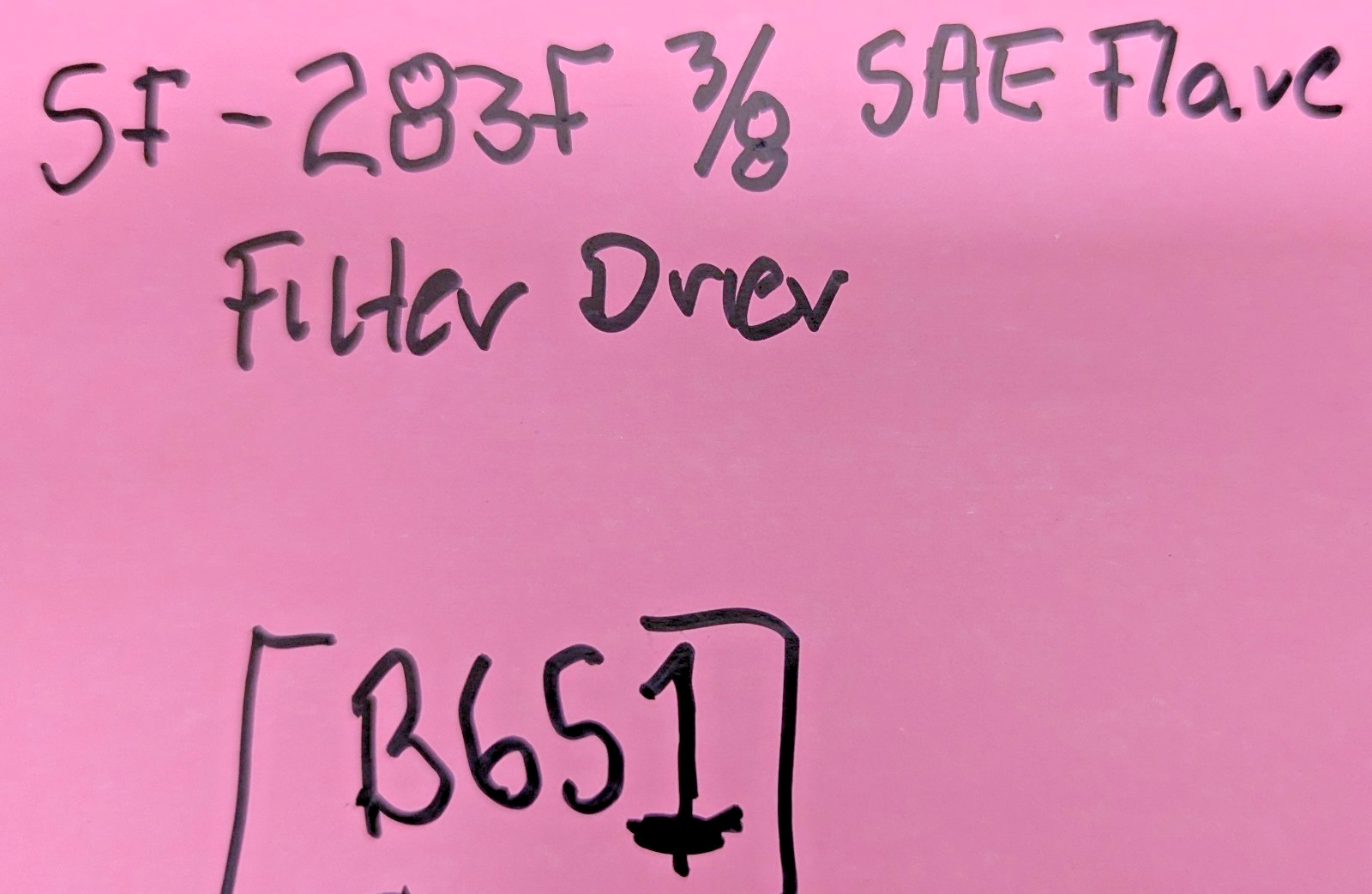 Sporlan SF-283F 800028 3/8″ SAE Flare Suction Line Filter Drier [B6S1]