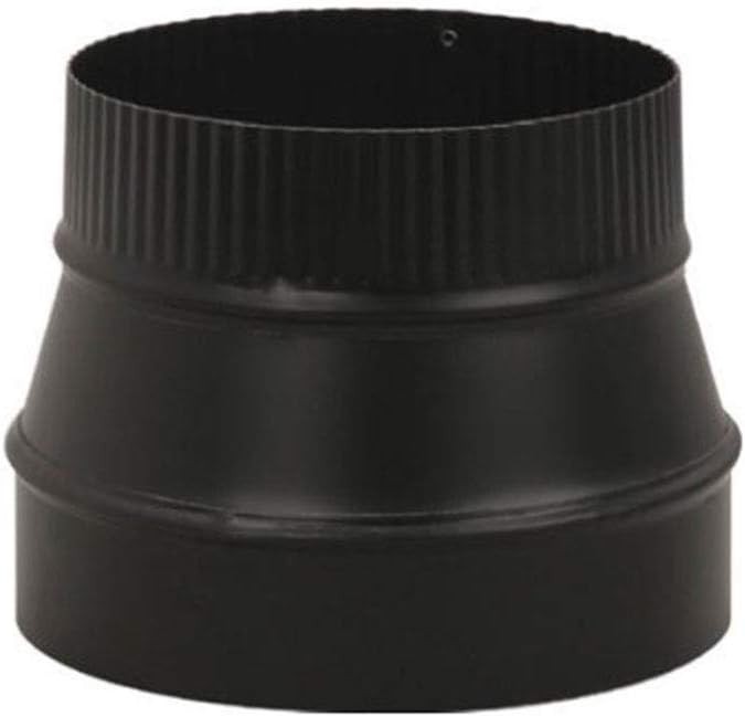 HDW/U S HA TV631515 7×6 BLK 24GA Reducer, No Size, Black
