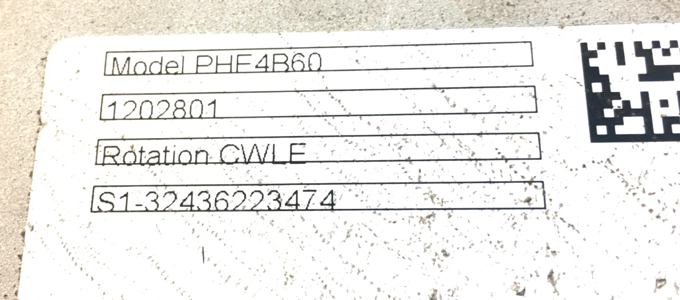 BROAD-OCEAN ZWK702E0756501 ECM Module ONLY S1-32436223474 230V 1HP used #W224