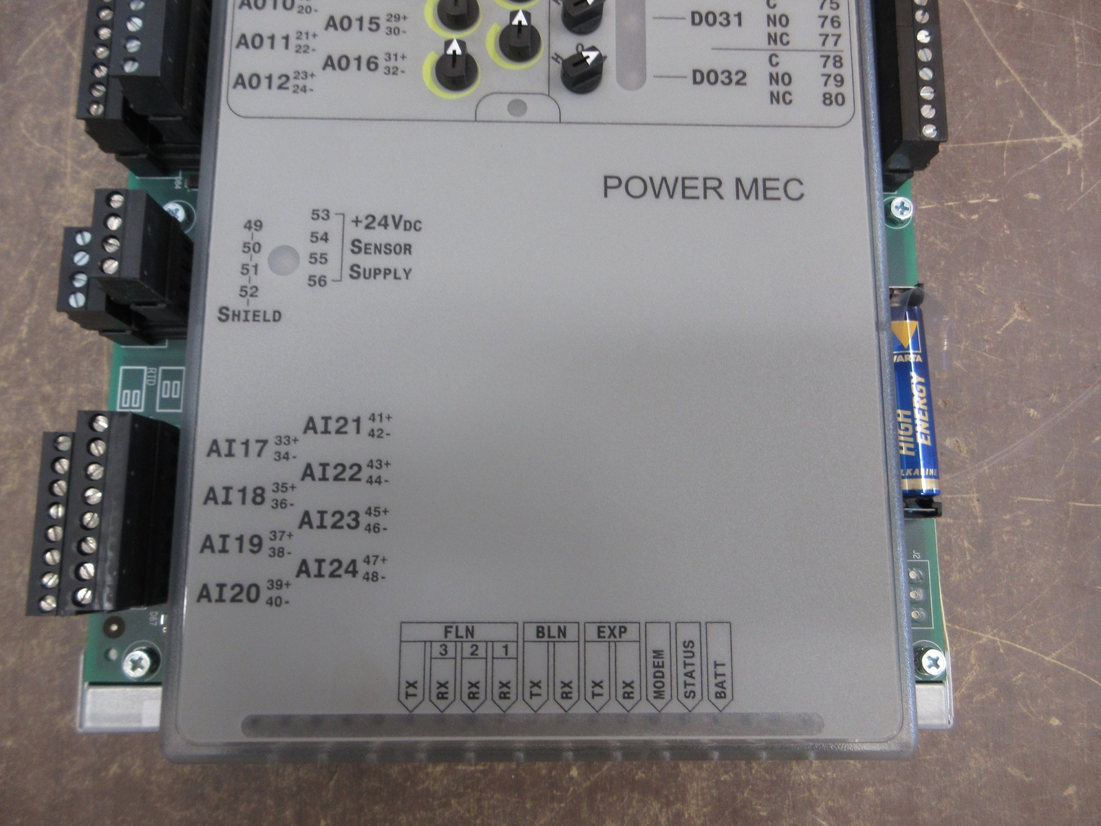 Siemens Model 1210F Power MEC 549-621 PXM, HOA, FLN Used