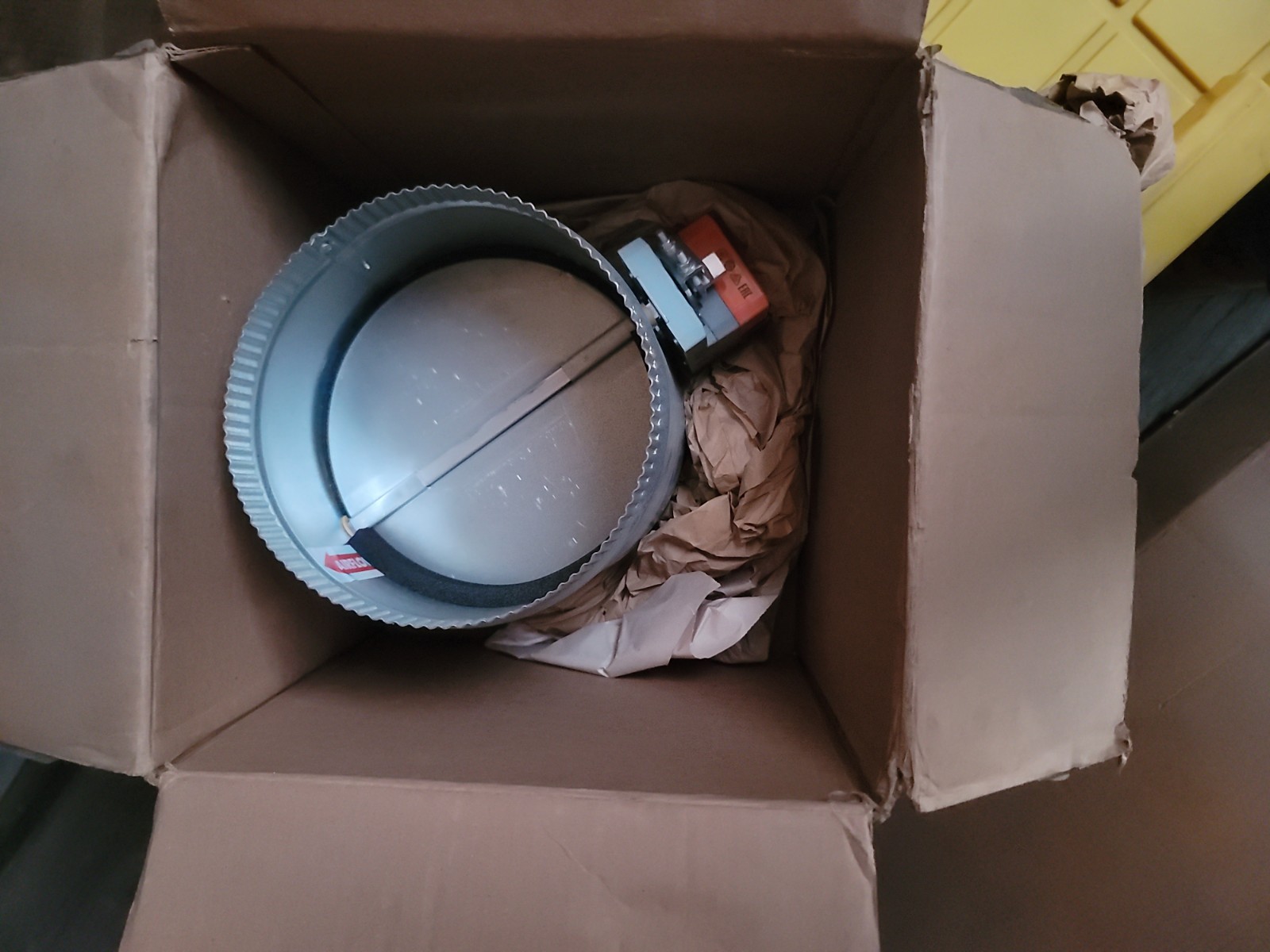 SD 8″ Belimo 3 wire Motorized 24v round zone control damper RetroZone HD-8
