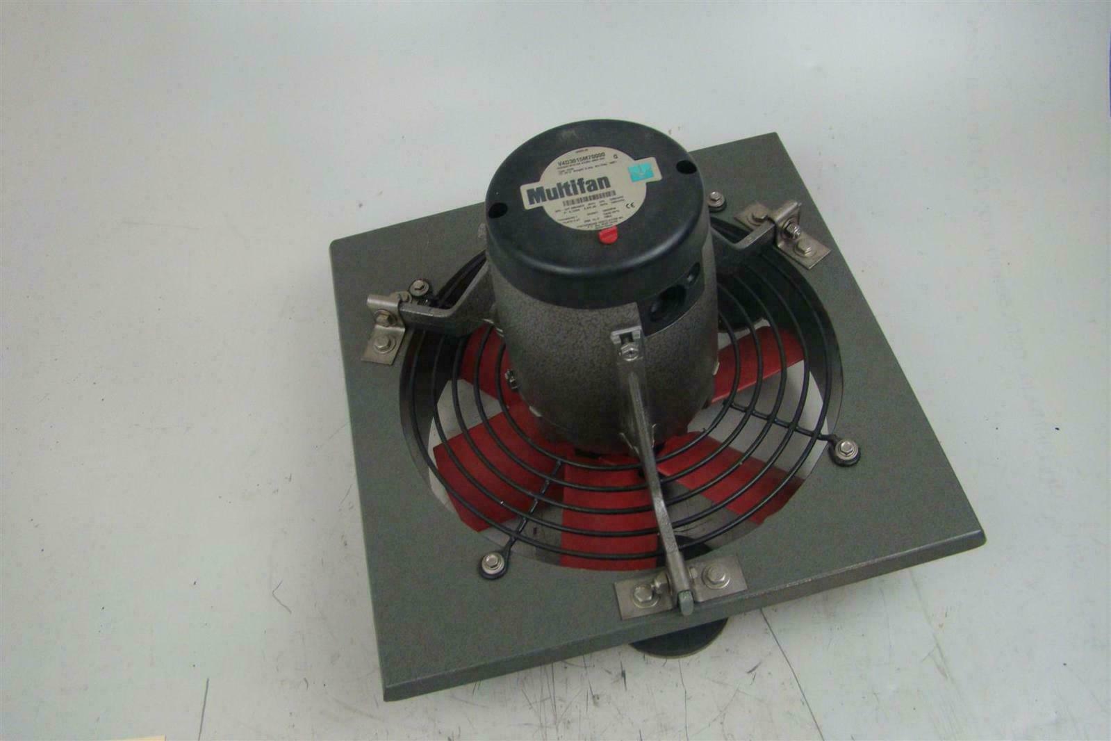 Multifan 12″ Exhaust Fan 265/460v 3PH 4D30, V4D3015M70000