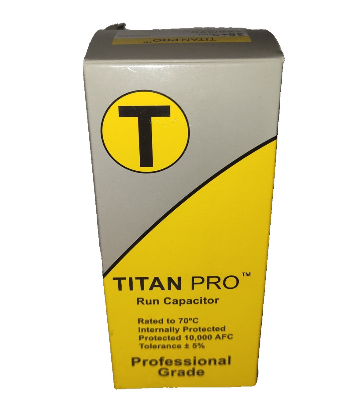 Titan Pro 35+5 MFD 440/370V Round Dual Run Capacitor TRCFD355 HVAC Motor Run AC