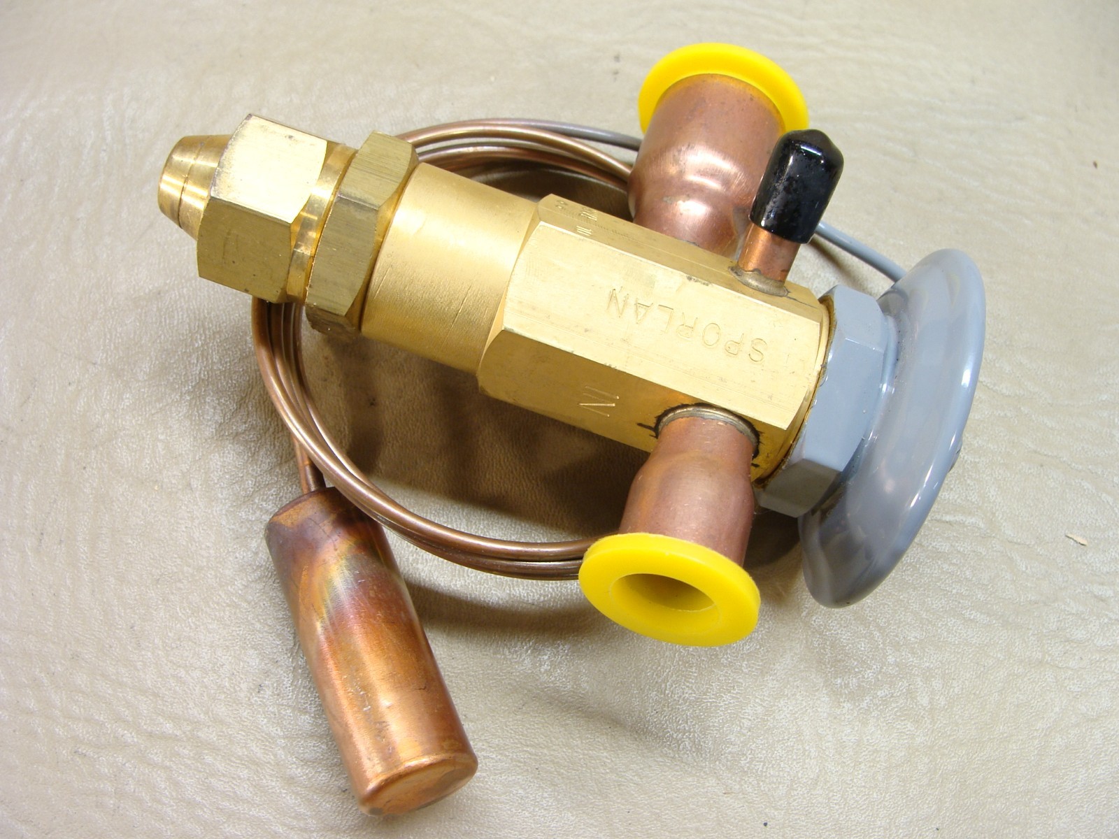 NEW SPORLAN SVE-10-GA thermostatic expansion valve 5/8 x 7/8 ODF solder
