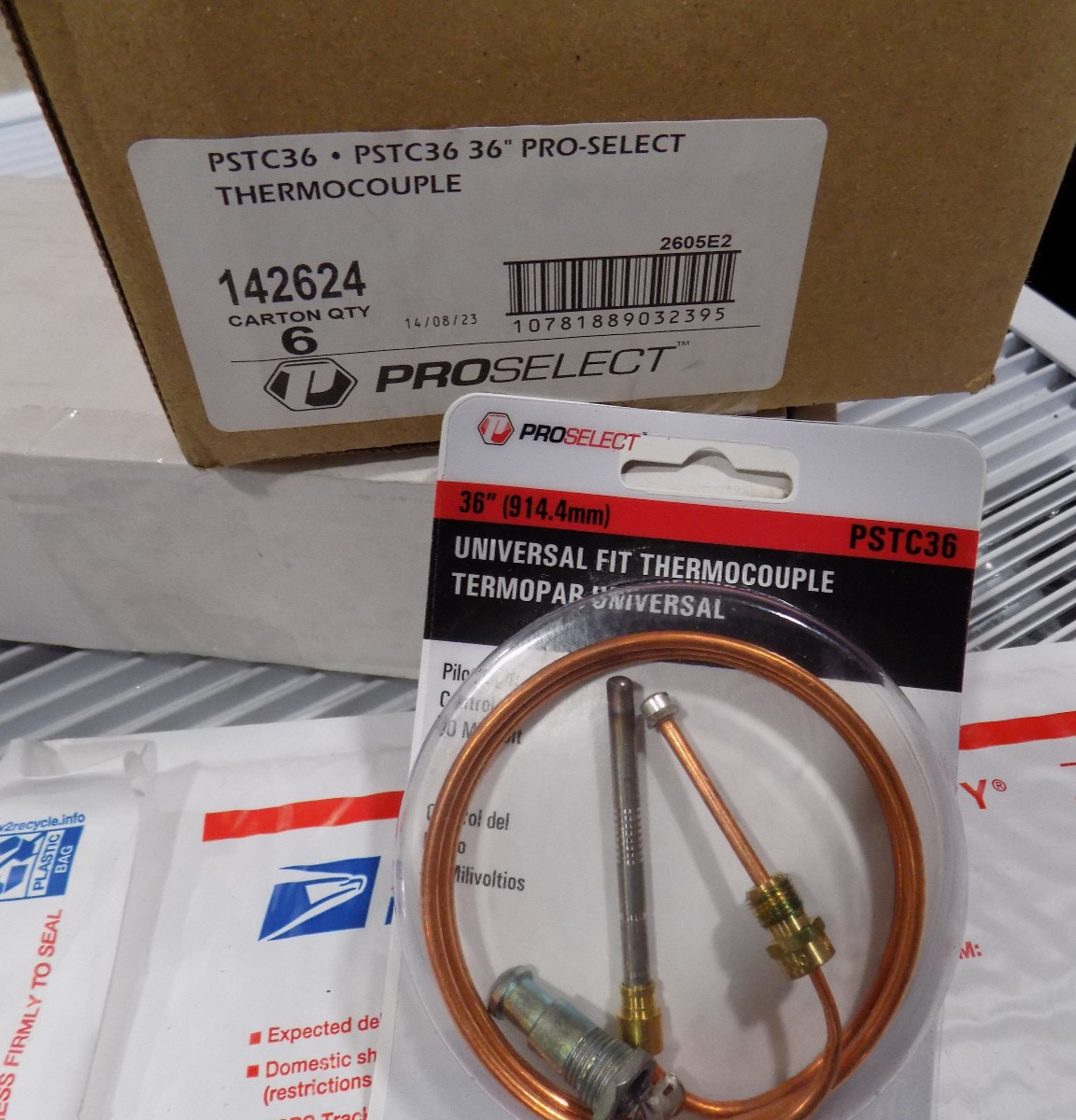 2, 36″ Thermocouple Universal Fit Proselect PSTC36 NICE TO HAVE A SPARE