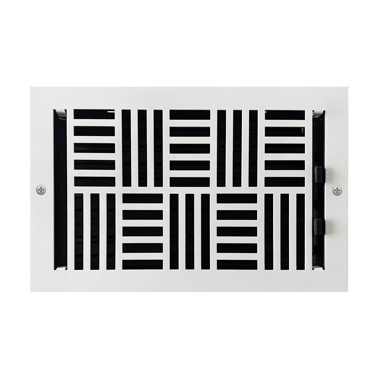 Empire Register Art Nouveau 6×10″ Ceiling/Wall Vent Cover – White Finish