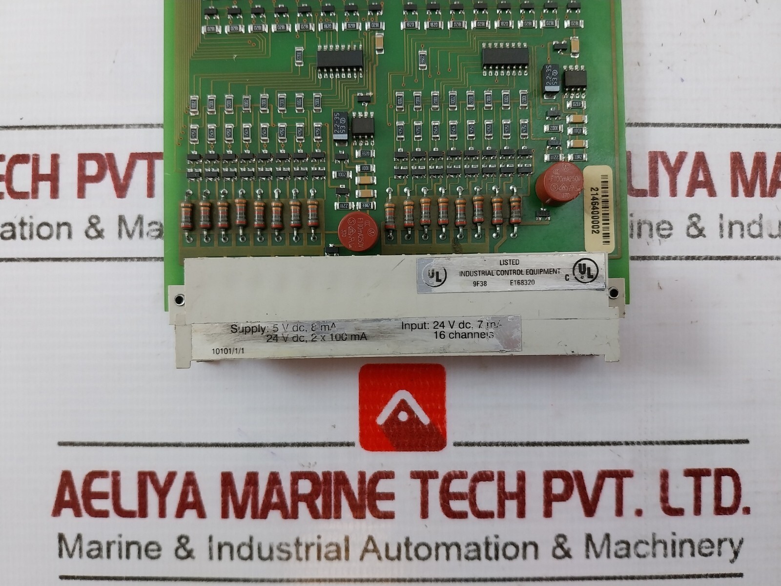 Honeywell 10101/1/1 16 Channel Printed Circuit Board Module 5VDC 8mA 94V-0
