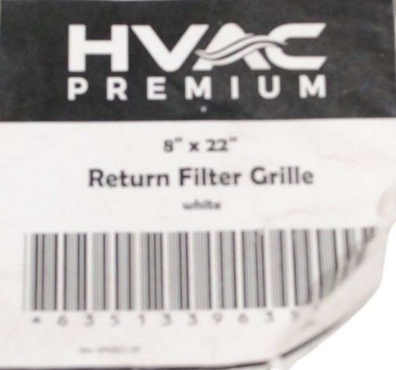 Premium HVAC Return Air Grille Vent Duct Cover Diffuser 8×22
