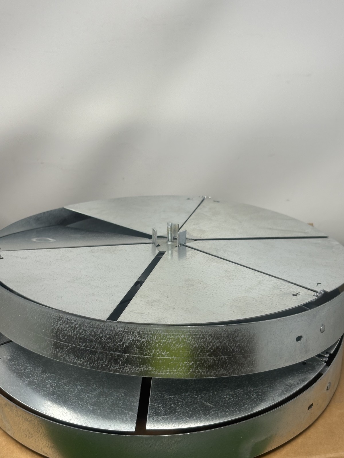 Tuttle & Bailey 12″ Round HVAC Volume Control Damper Galvanized Steel – Lot of 2